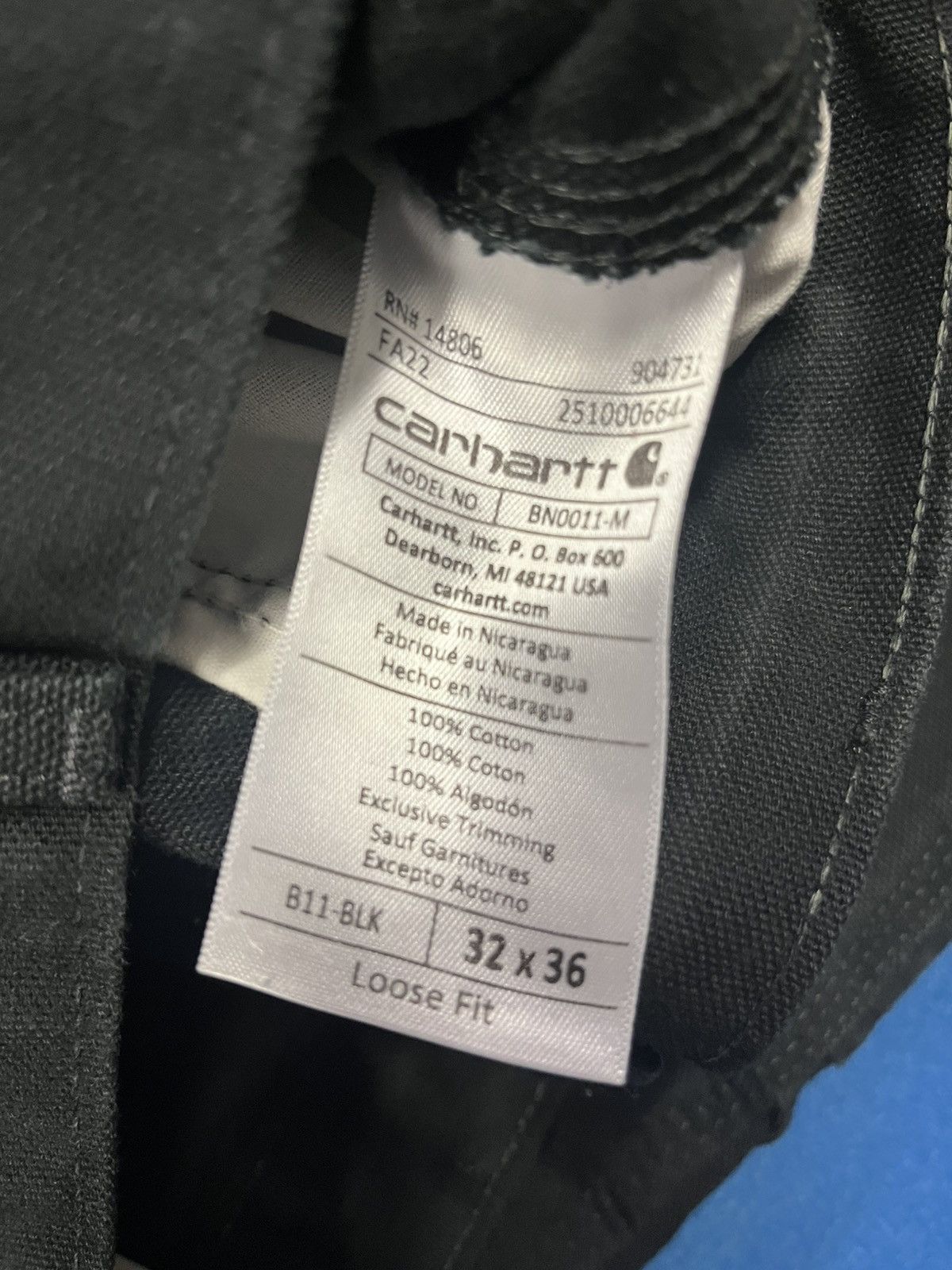 Carhartt Carpenter Pants Size US 32 / EU 48 - 4 Thumbnail