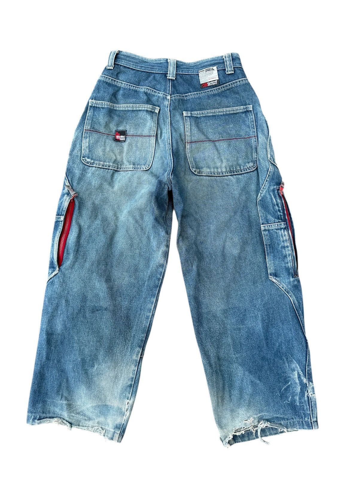 JNCO × Wu-Tang Clan JNCO Style By Thriller Dnm Rap Baggy Jeans Size US 28 / EU 44 - 6 Thumbnail