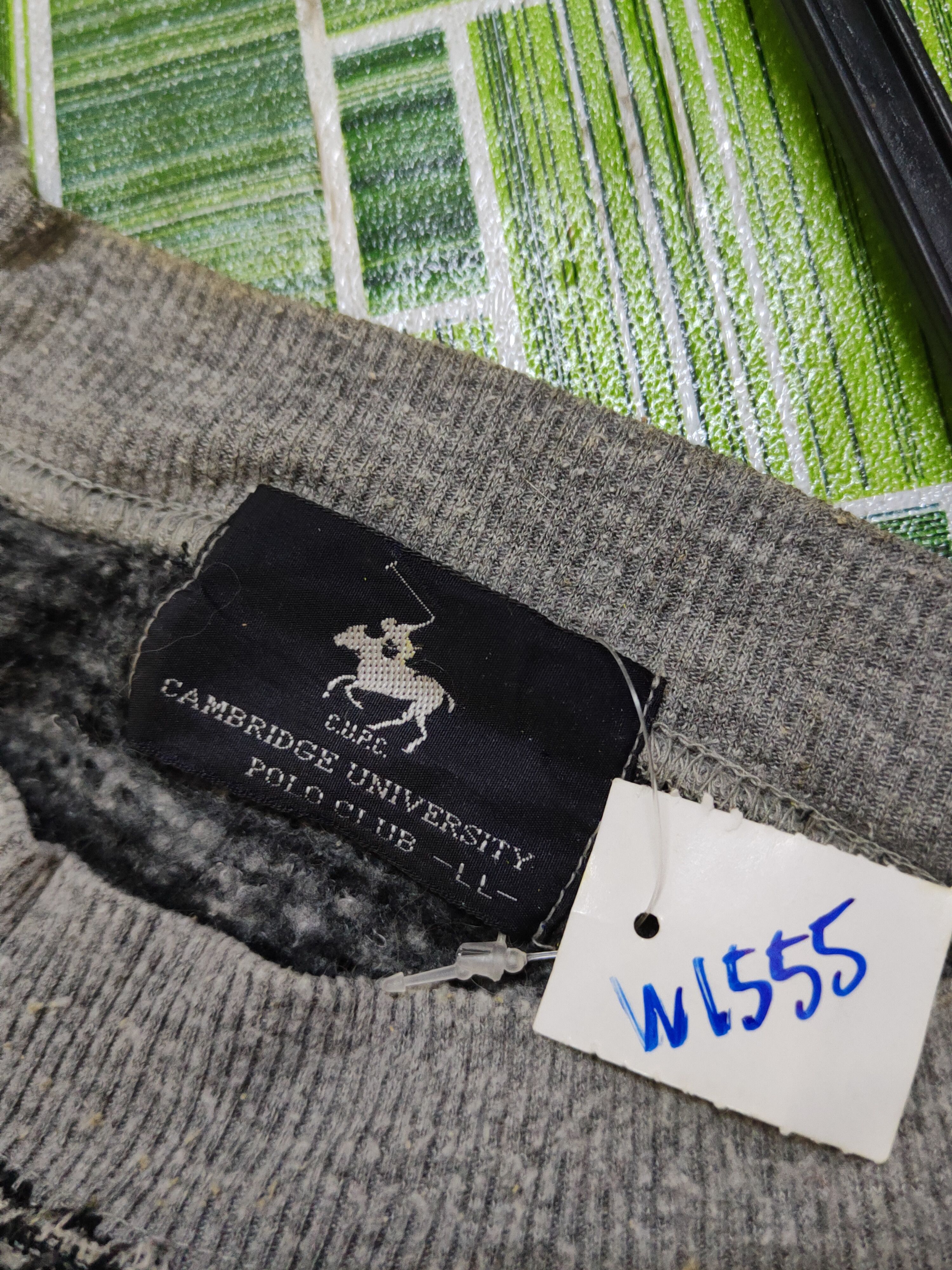 Homespun Knitwear Cambridge Polo Club stripe Knitwear Sweatshirt vtg #W1555 Size US XL / EU 56 / 4 - 12 Thumbnail