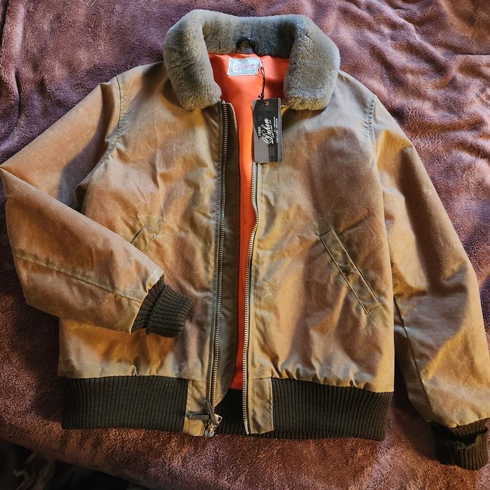 Dehen 1920 Flyer's Club Jacket in Field Tan | Grailed