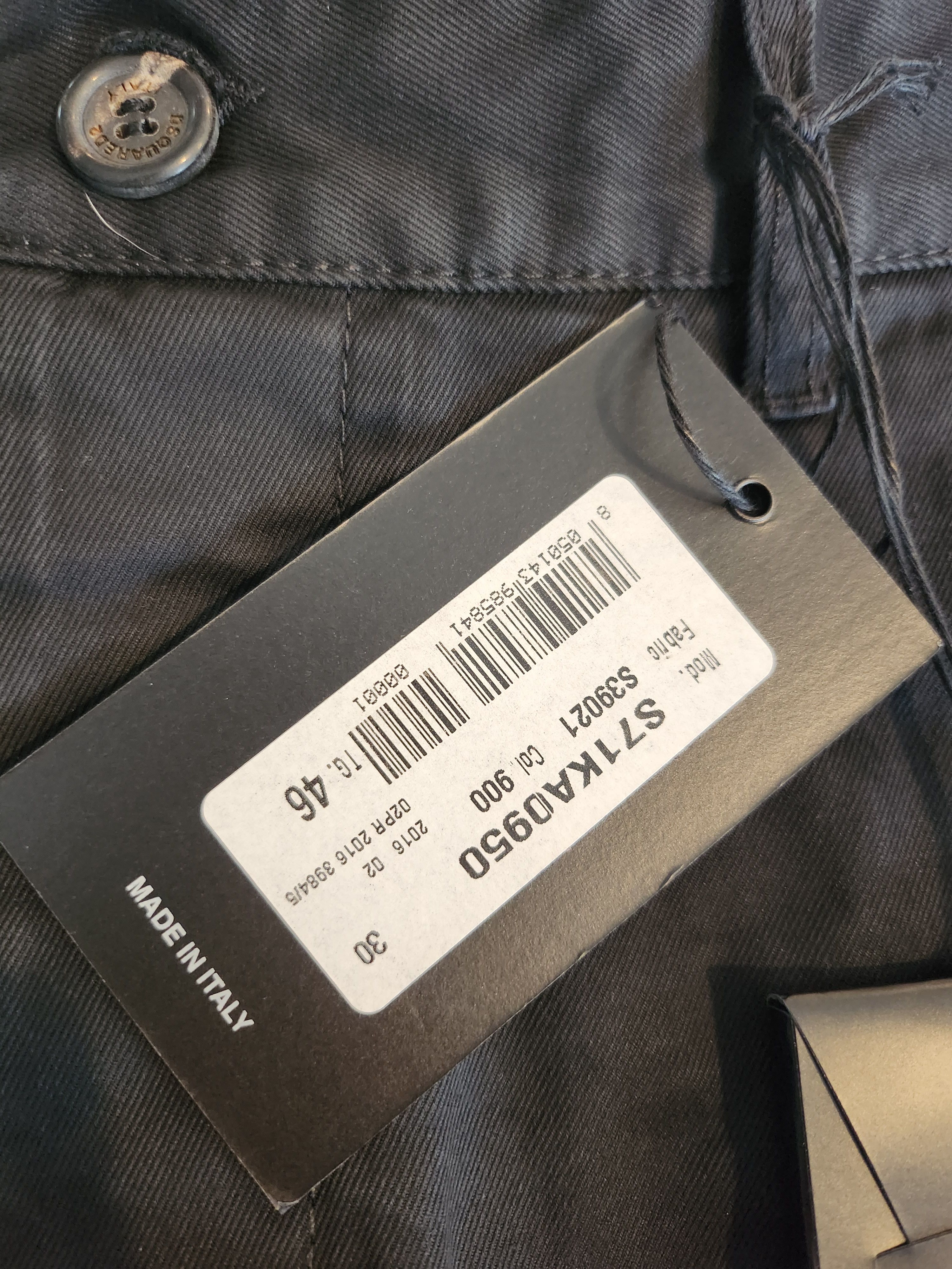 Dsquared2 Dsquared2 Raw Hem Chino Trousers Size US 30 / EU 46 - 3 Thumbnail