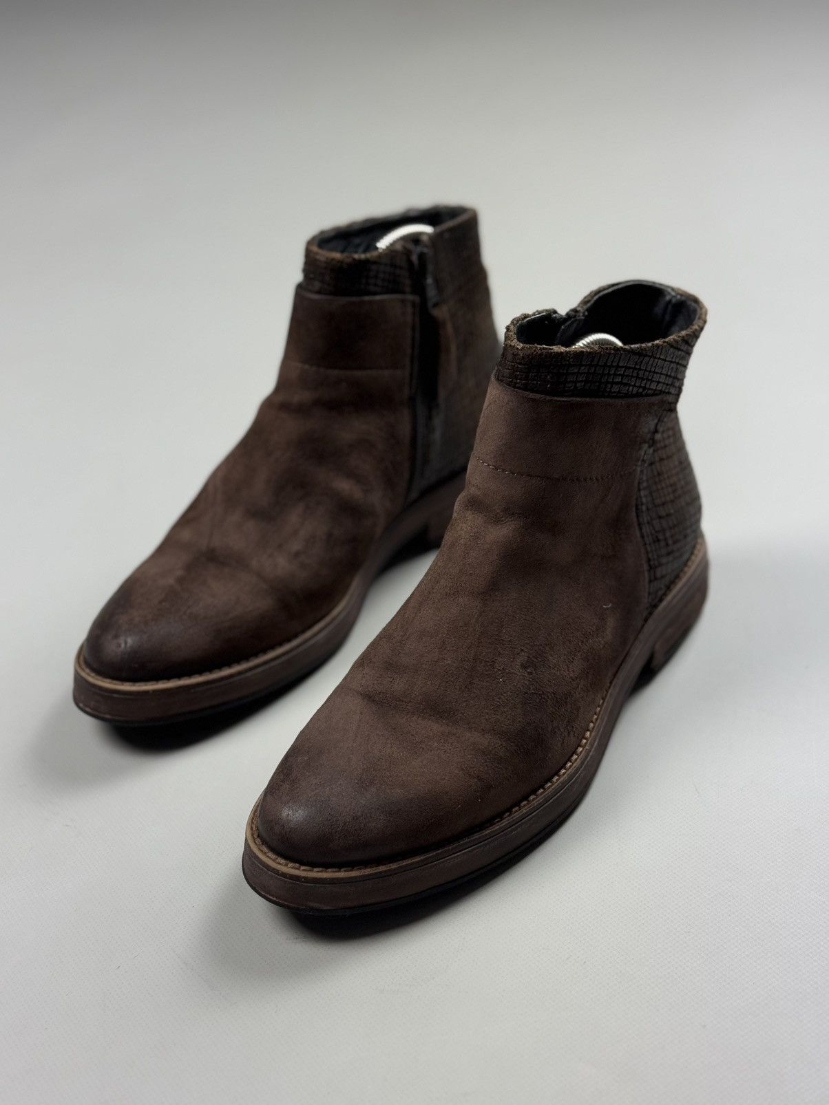 Other Mjus Ladies Avant-garde Ankle Zip Boots Shoes Size 39 / US 9 Size US 9 / IT 39 - 12 Thumbnail