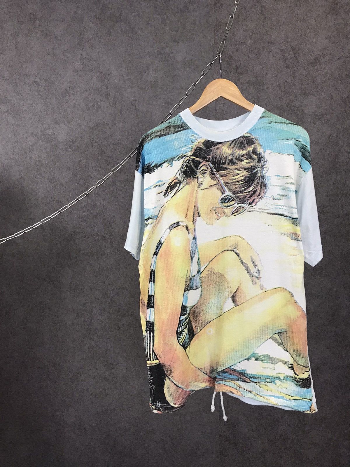 Vintage Art vintage overprinted tee Size US L / EU 52-54 / 3 - 1 Thumbnail
