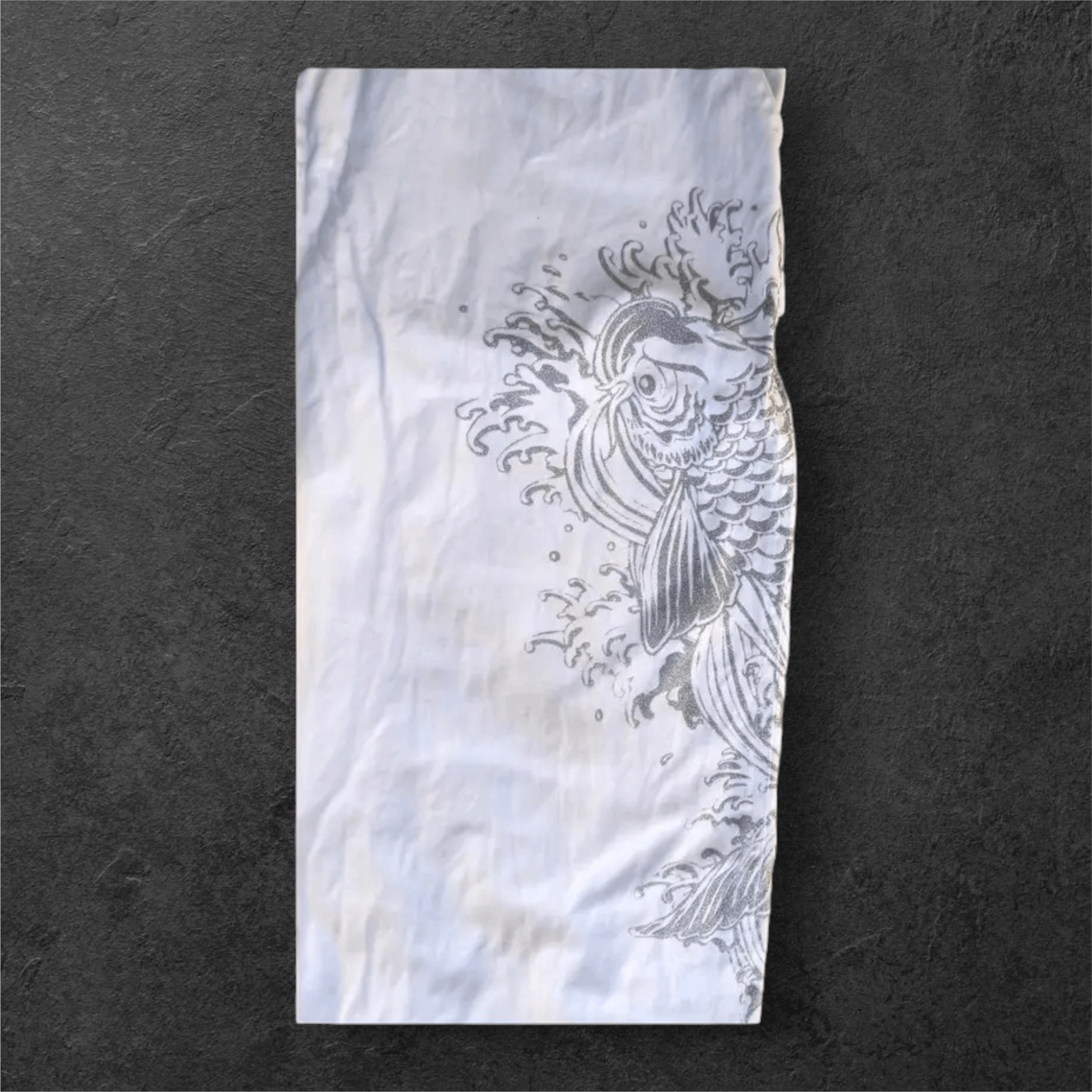 Karakuri Tamashii Karakuri Tamashi Koi Fish Embroidery Dirty Overalls Size US 32 / EU 48 - 17 Thumbnail