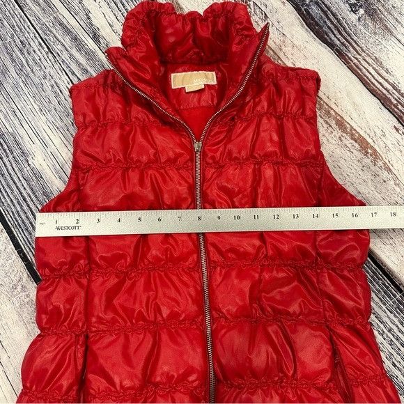 Michael Kors Michael Kors Down Insulated Red Puffer Vest Size S / US 4 / IT 40 - 6 Thumbnail