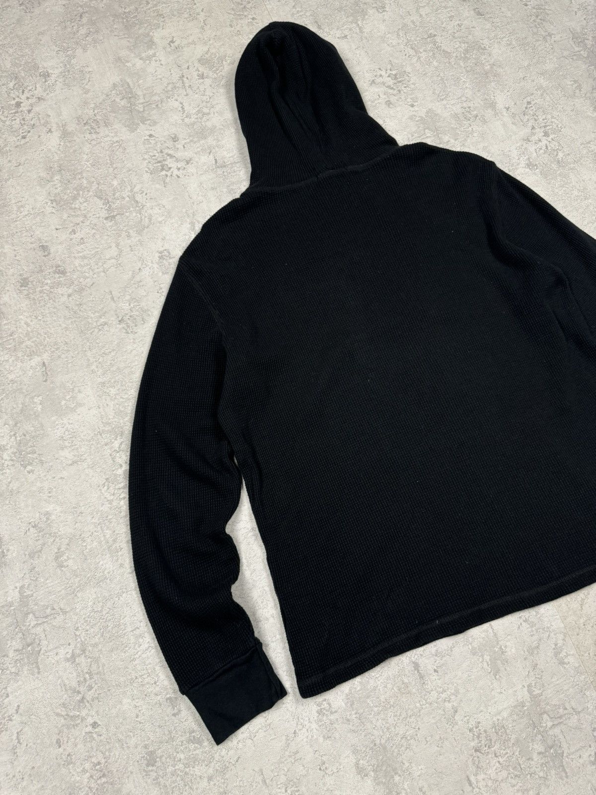 Polo Ralph Lauren Polo Ralph Lauren Waffle Hoodie Size L Size US L / EU 52-54 / 3 - 7 Thumbnail