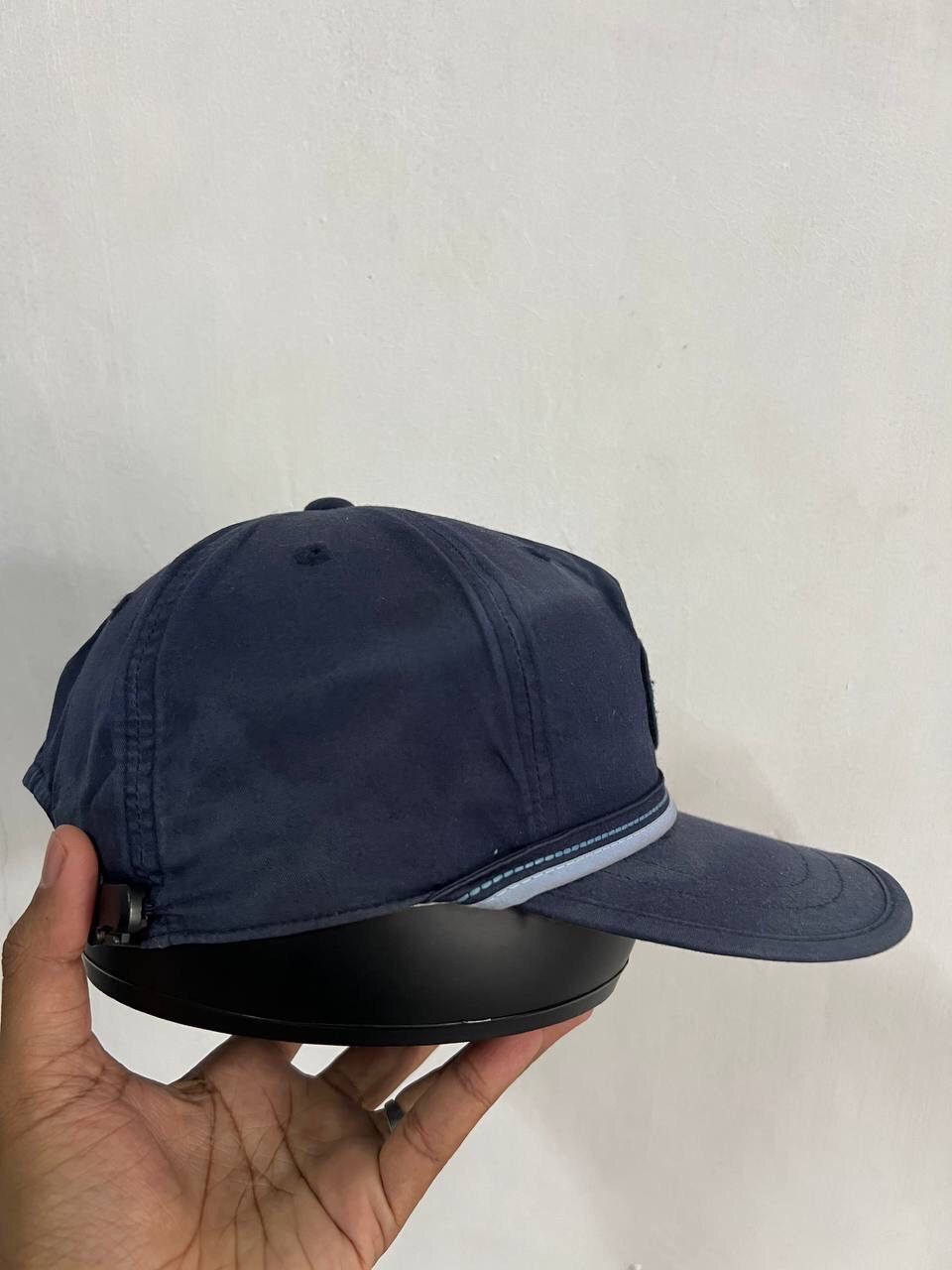 Japanese Brand Vintage Lacoste Indigo Hat Size ONE SIZE - 6 Thumbnail