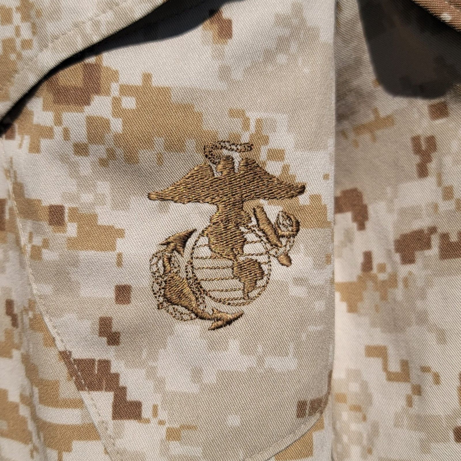 The Unbranded Brand USMC Marines Desert MARPAT Digital Camo Field Uniform Jacket Size US M / EU 48-50 / 2 - 4 Thumbnail