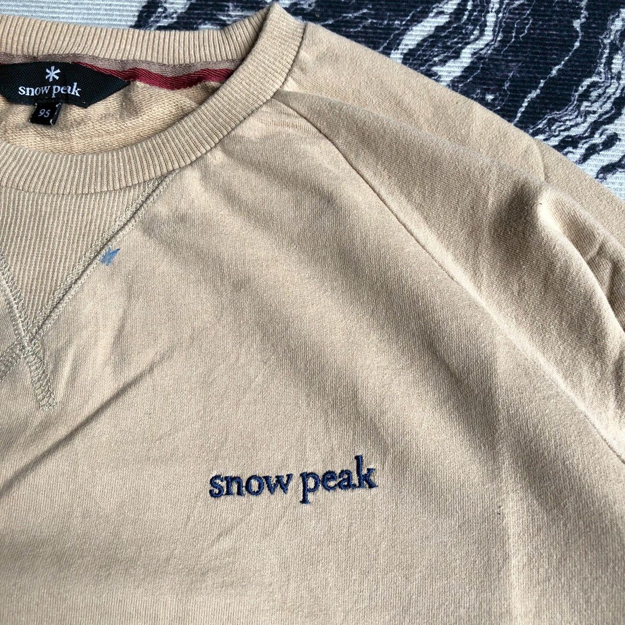 Snow Peak Snow Peak Utility Crewneck Sweatshirt Beige Size US M / EU 48-50 / 2 - 4 Thumbnail