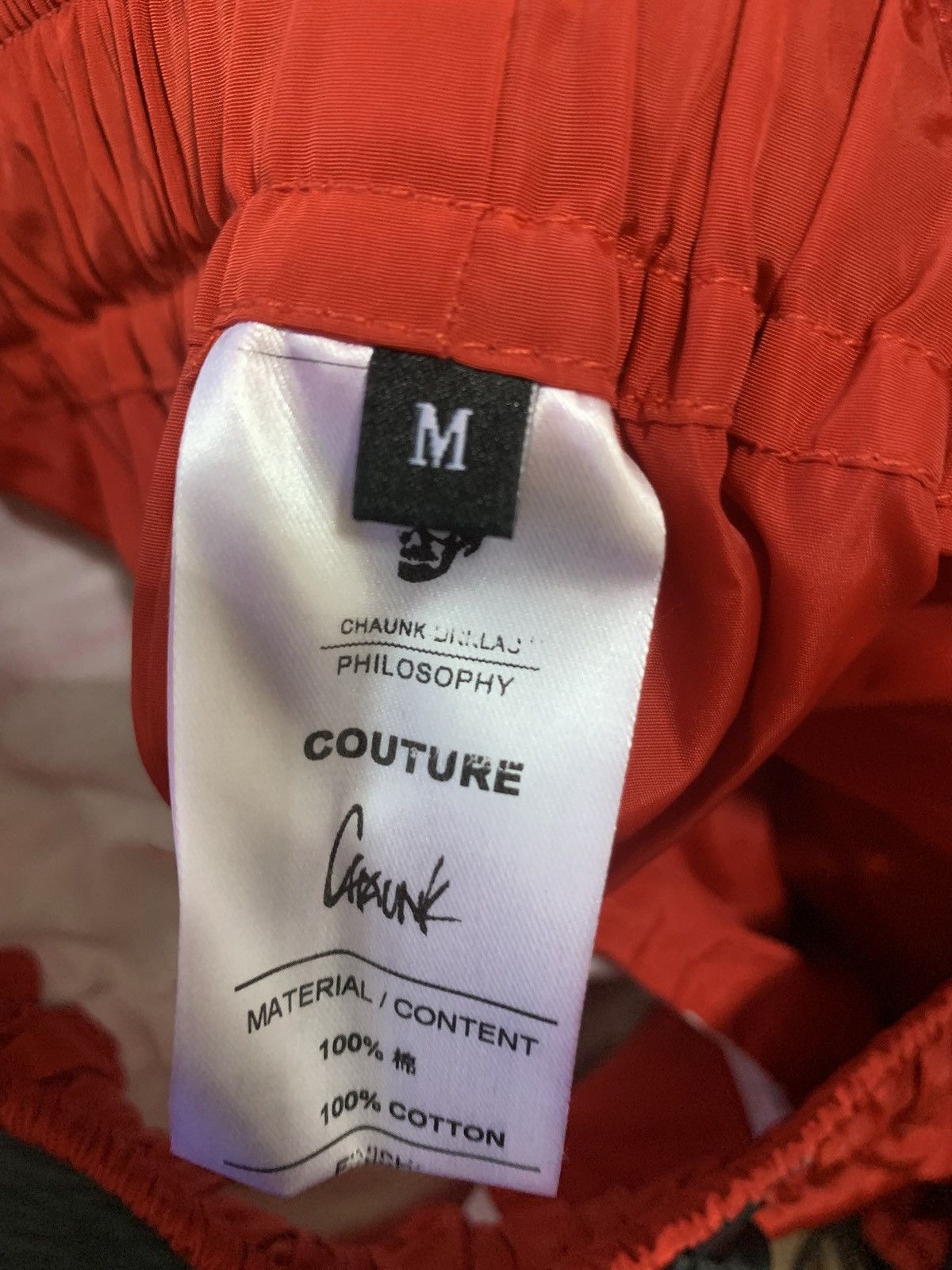 Vintage Streetwear Red Cargo Pants Size US 32 / EU 48 - 4 Thumbnail