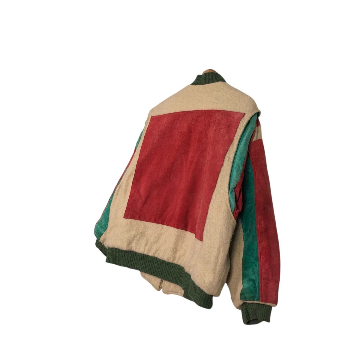 Japanese Brand × Vintage 📌Vintage Genuine Leather Bomber Jacket Ben Mier Issey Miyake Size US M / EU 48-50 / 2 - 11 Thumbnail