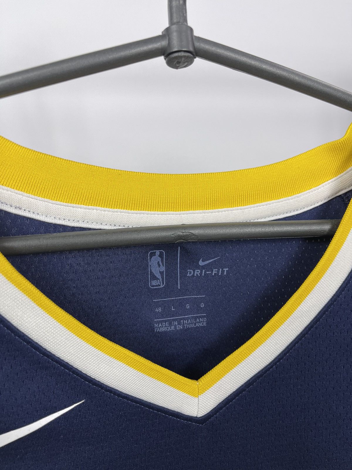 Nike Emmanuel Mudiay Denver Nuggets Jersey size 48 EUC Alternate Size US M / EU 48-50 / 2 - 4 Thumbnail