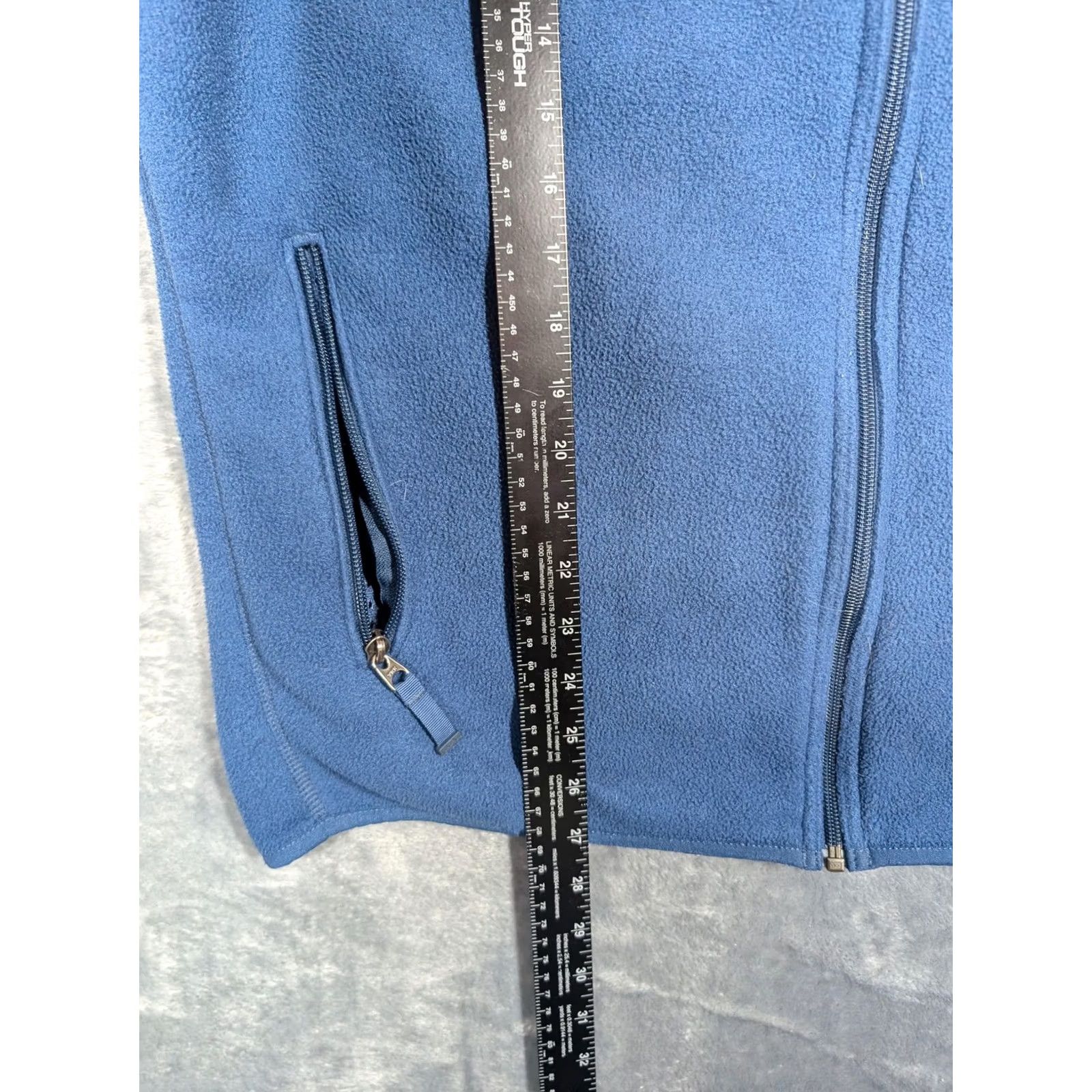 Patagonia Patagonia Vest Mens XL Blue Synchilla Fleece Full Zip Pockets Outdoor Hiking Size US XL / EU 56 / 4 - 2 Thumbnail