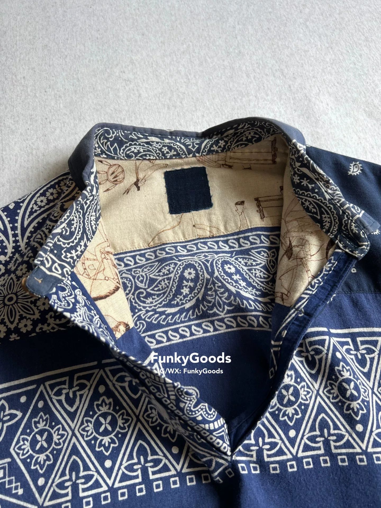 Visvim visvim 18ss ict kerchief tunic shirt Size US M / EU 48-50 / 2 - 4 Thumbnail