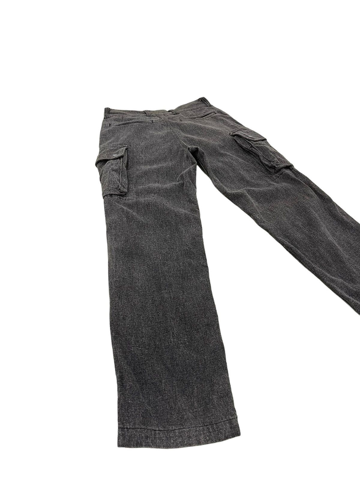 Japanese Brand Moleskin Cargo Acoustic Japan Thick Regular 7🟦2 Size US 31 - 13 Thumbnail