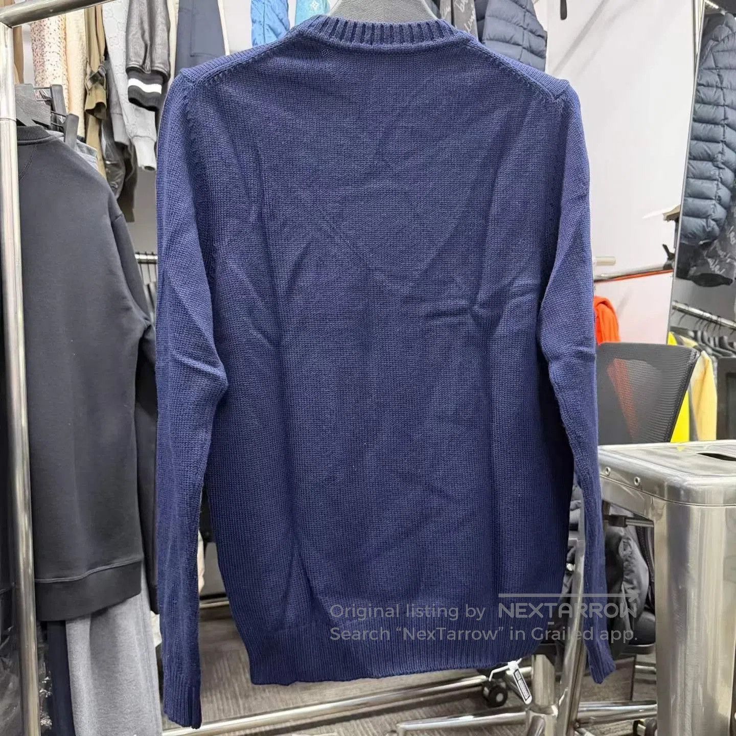 Fendi FENDI Deep Blue Double F Knit Cashmere Sweater. Size US S / EU 44-46 / 1 - 2 Thumbnail