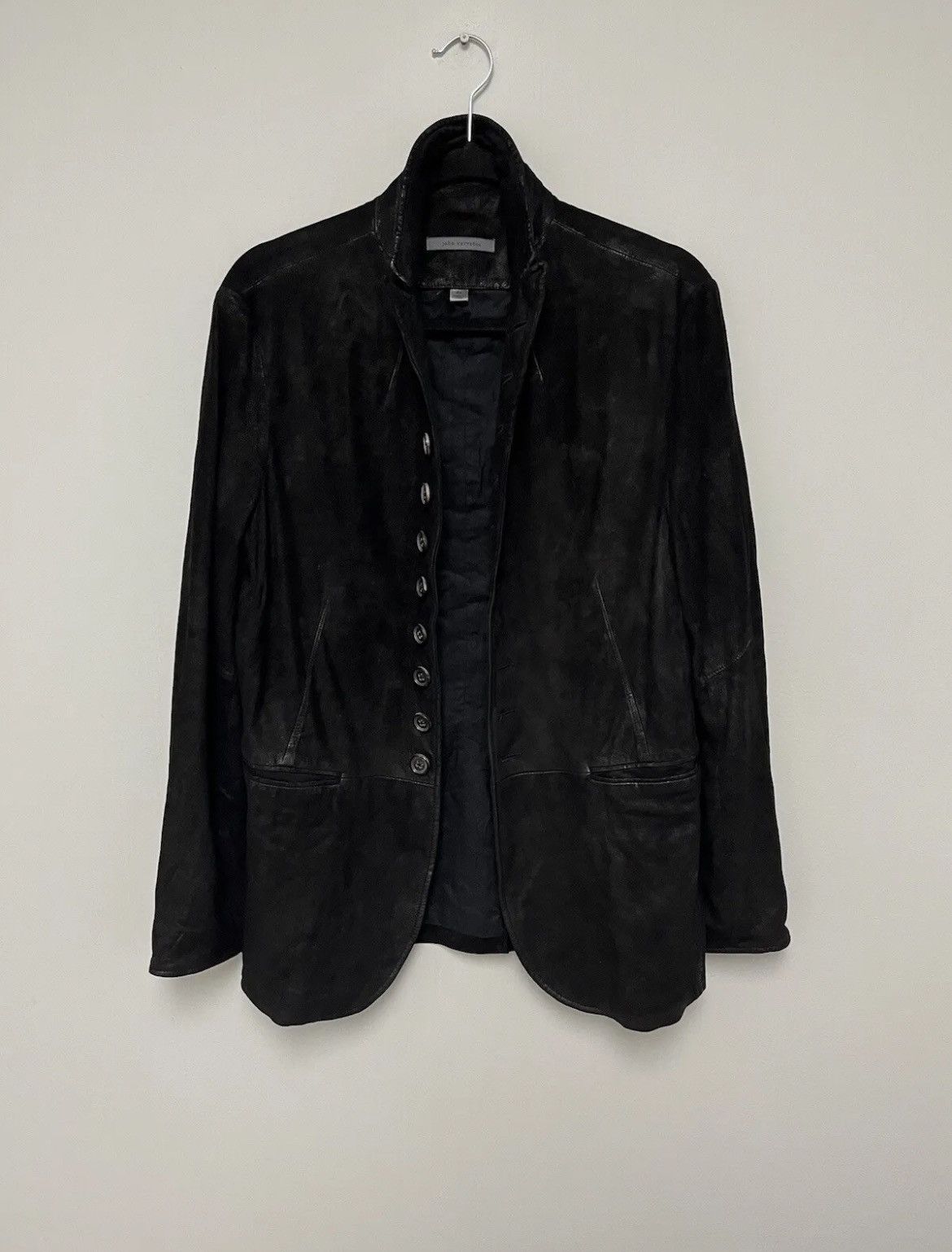 John Varvatos Goat suede Multibutton jacket. 48 Size US M / EU 48-50 / 2 - 9 Thumbnail