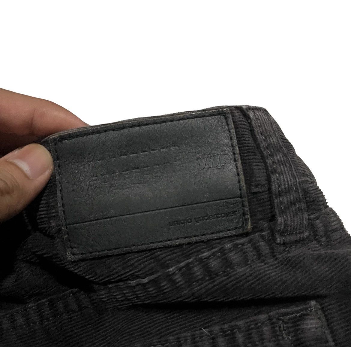 Japanese Brand SS03 Undercover Zipper Corduroy Black Pant Size US 30 / EU 46 - 9 Thumbnail