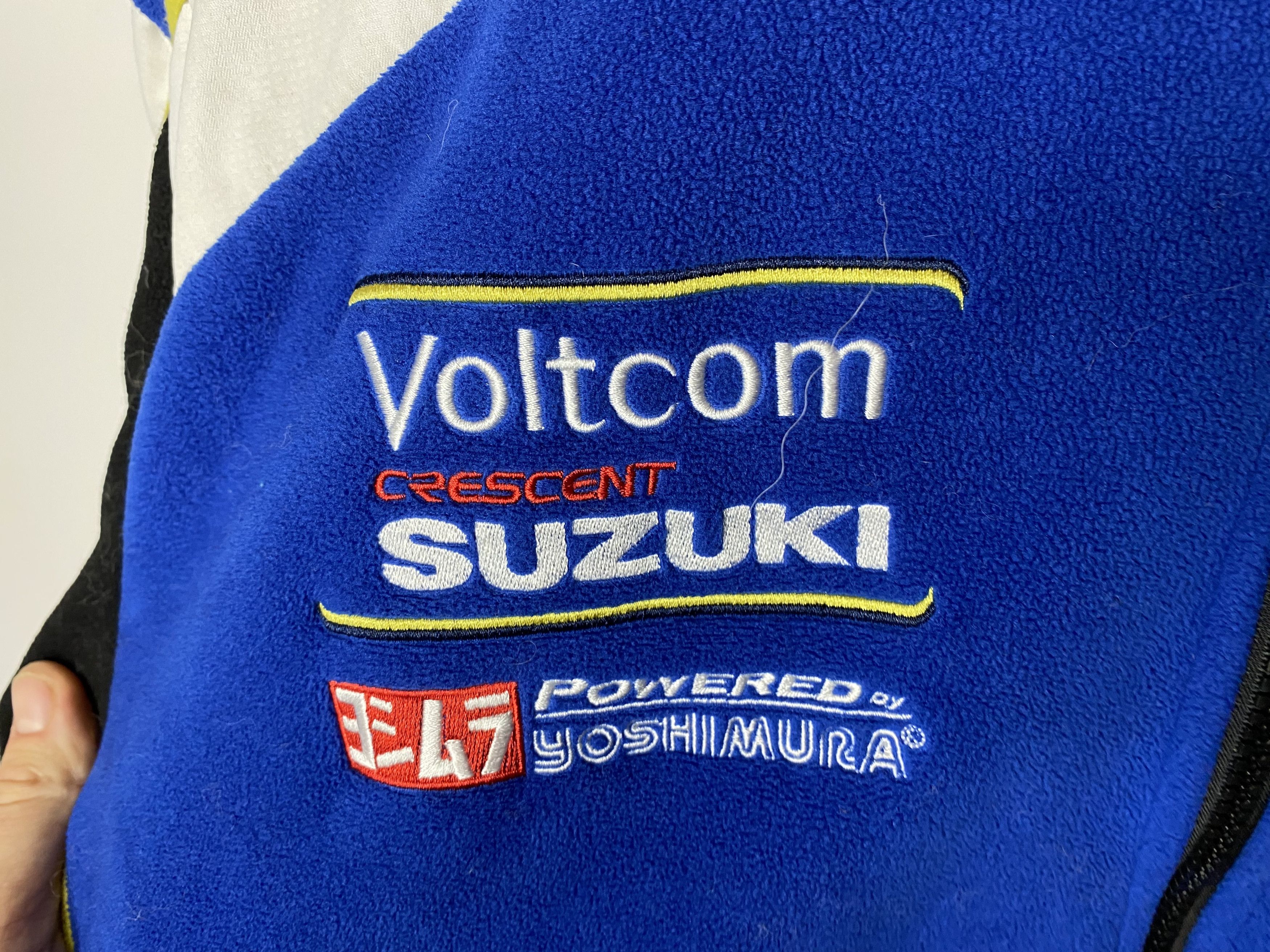 Honda SUZUKI TEAM COLLECTION TYCO MOTO RACING GSX-R FLEECE JACKET Size US L / EU 52-54 / 3 - 6 Thumbnail