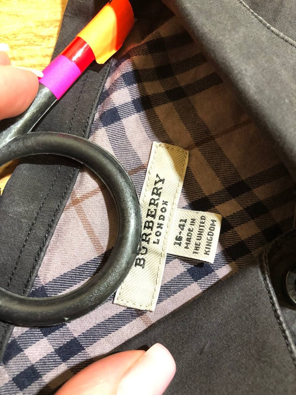 Burberry Burberry London Dress Long Plaid Sleeve Shirt . Size US M / EU 48-50 / 2 - 2 Thumbnail