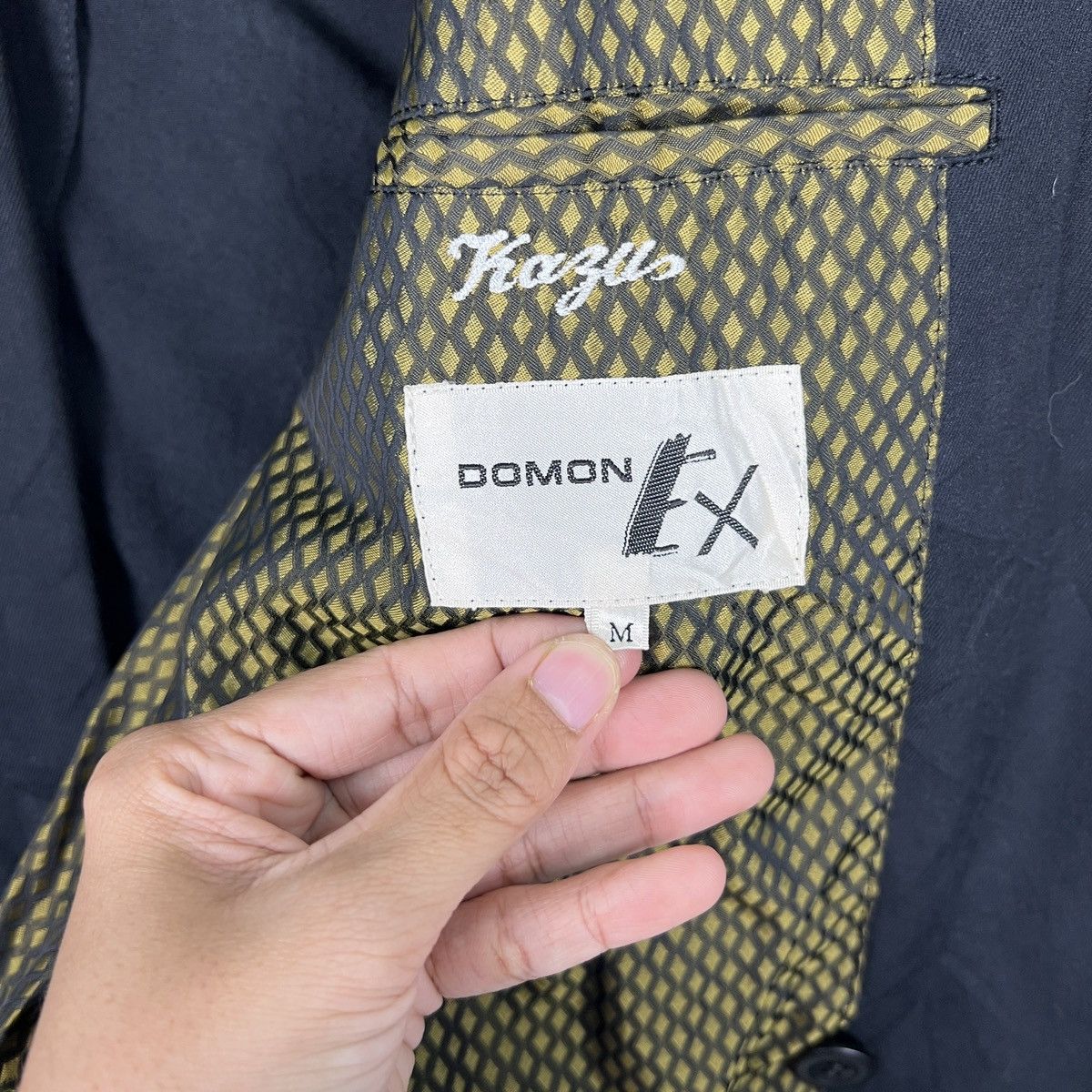 Issey Miyake 🔥 VINTAGE DOMON EX ISSEY MIYAKE DOUBLE BREASTED JACKET Size US M / EU 48-50 / 2 - 16 Thumbnail