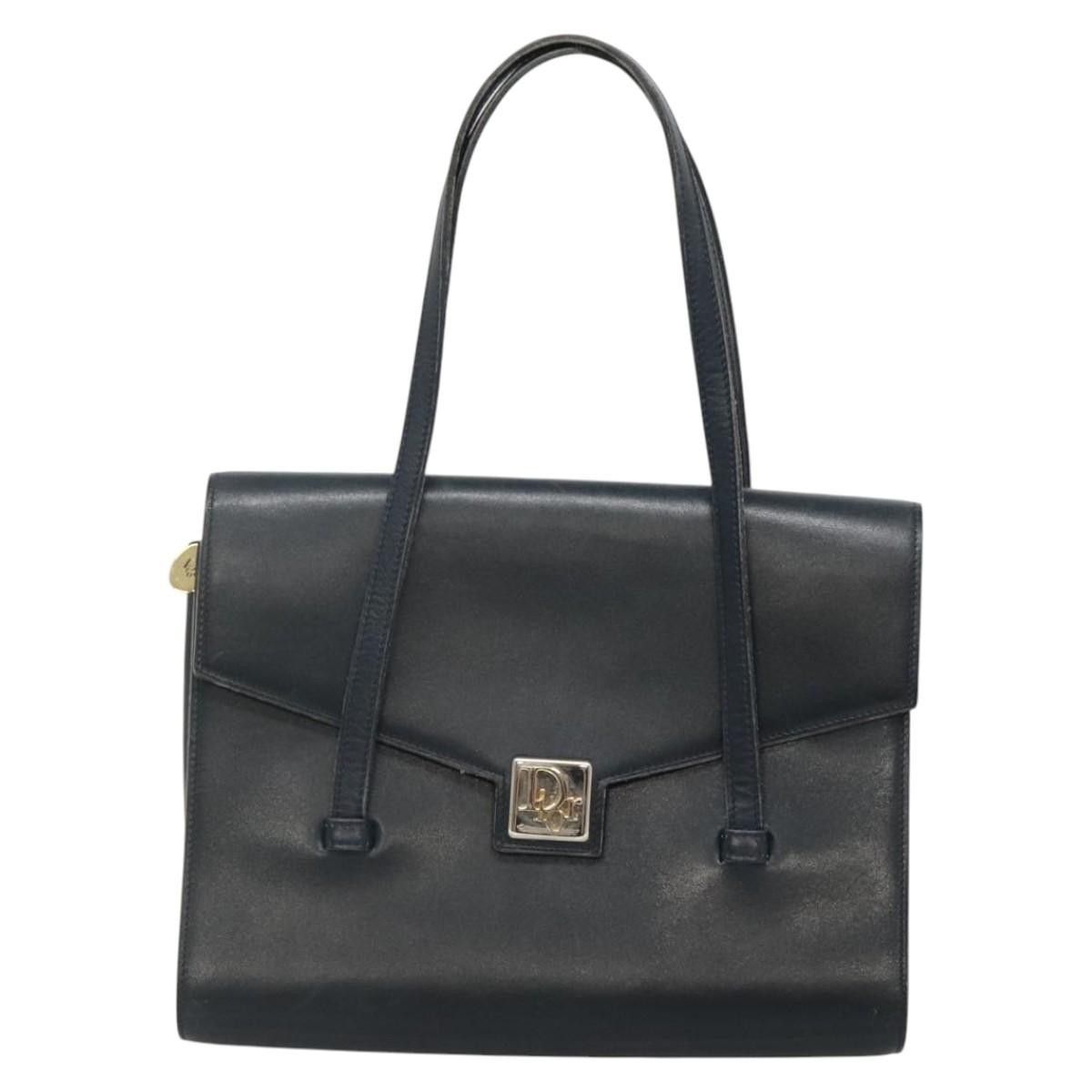 Dior Christian Dior Vintage Handbag Leather Size ONE SIZE - 1 Thumbnail