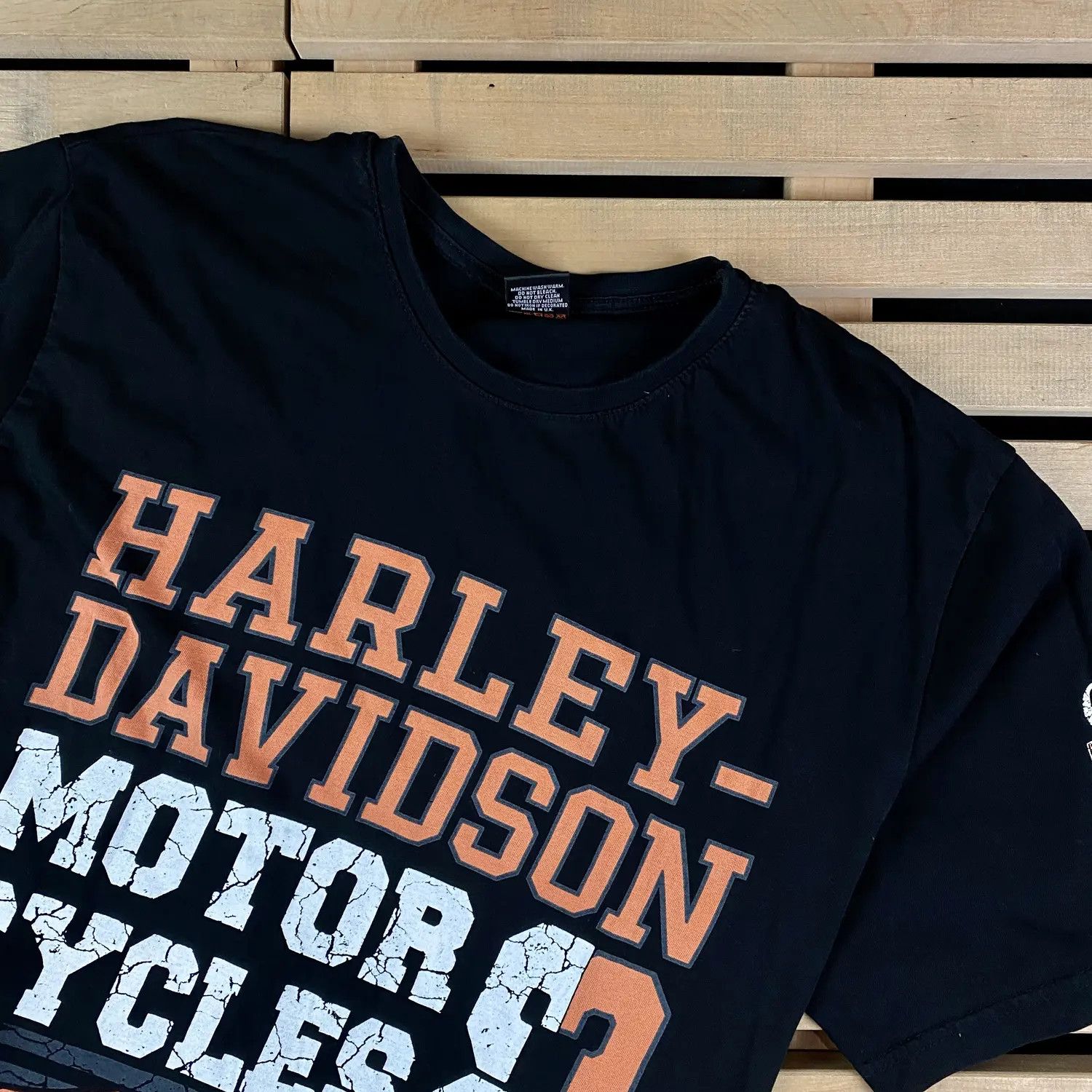 Harley Davidson Mens T Shirt Harley Davidson Vintage Size XL Size US XL / EU 56 / 4 - 2 Thumbnail