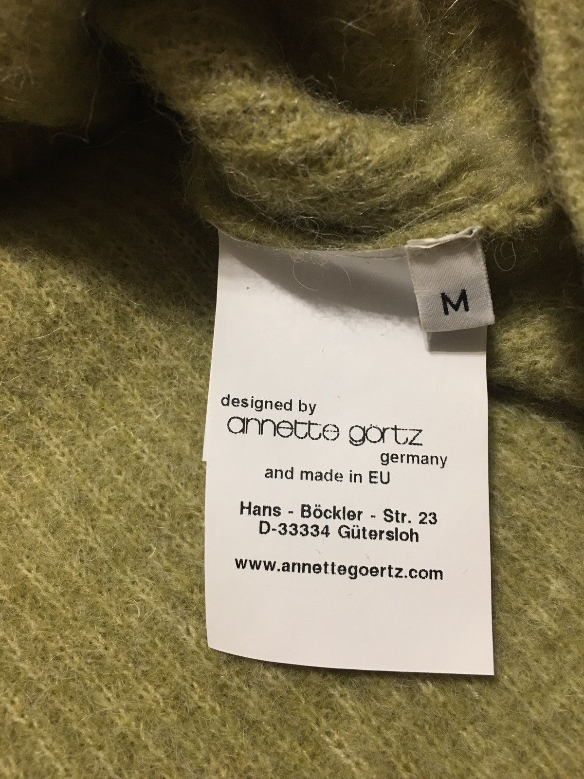 Annette Gortz Annette Gortz Mohair Baby Alpaca Cardigan Sweater Size M Size M / US 6-8 / IT 42-44 - 9 Thumbnail