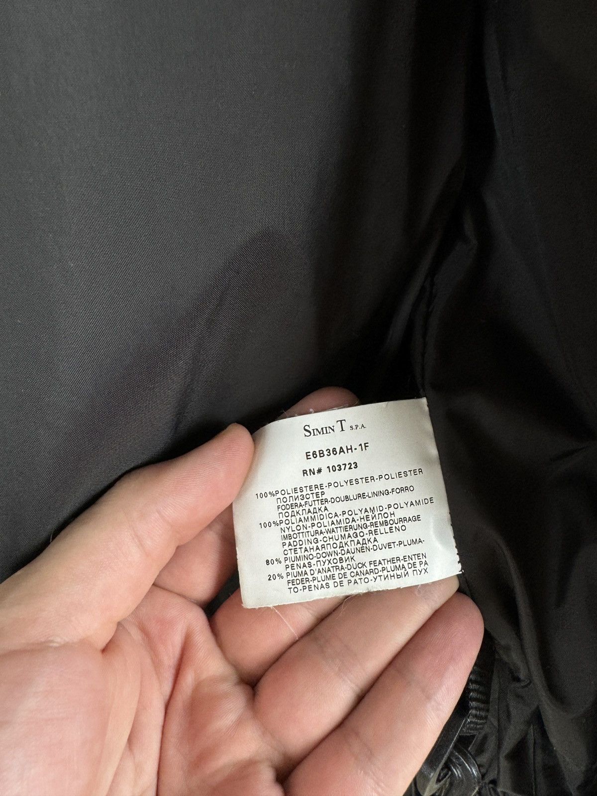Armani Armani Jeans vintage beige used distressed down jacket Size US XL / EU 56 / 4 - 21 Thumbnail