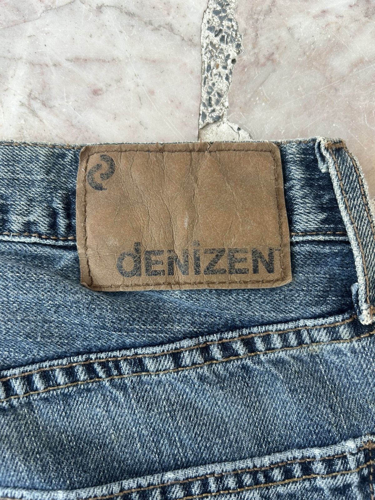 Levi's denizen Levis 285 Relaxed Fit Distress Denim Size US 33 - 14 Thumbnail