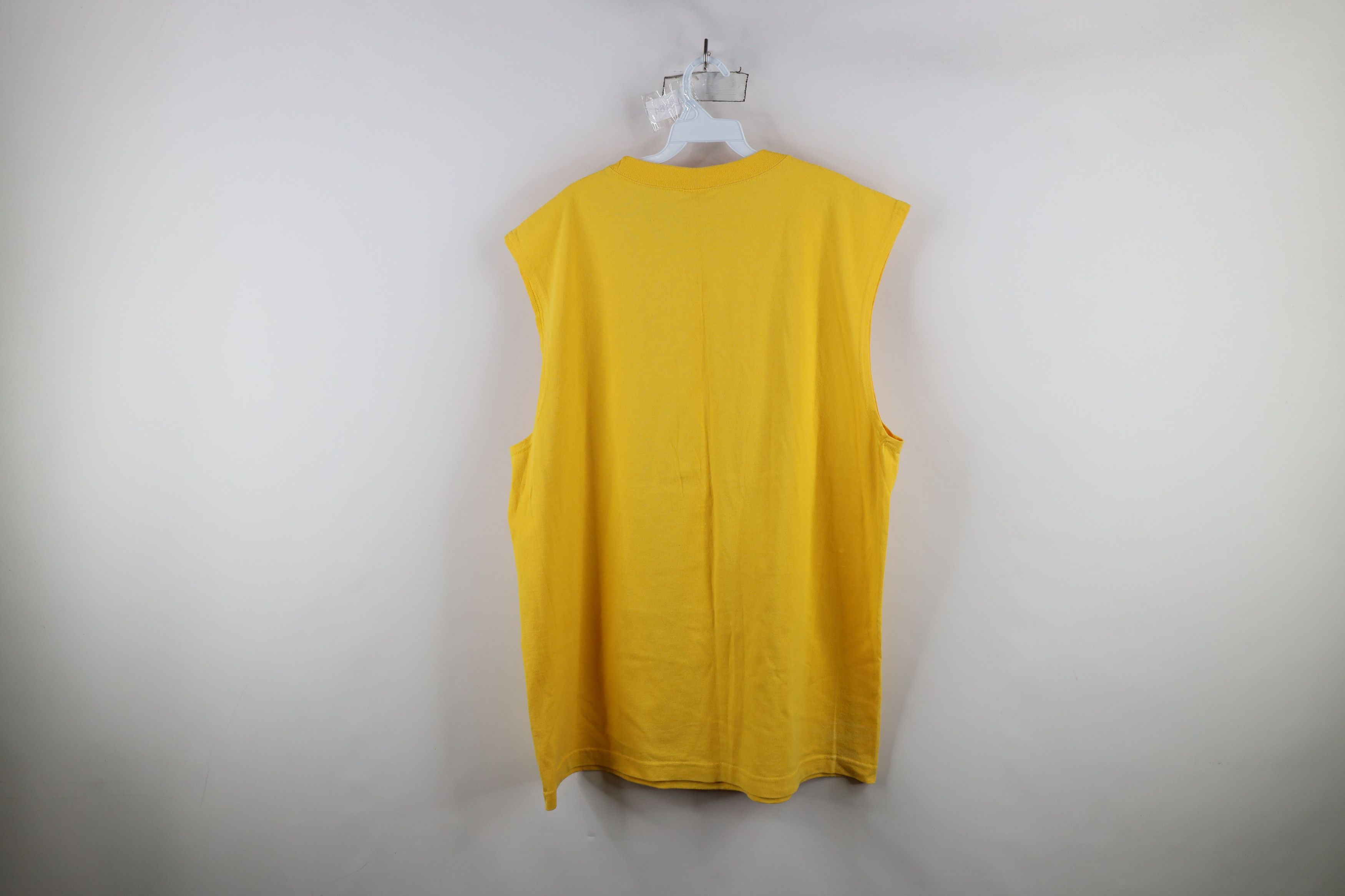 Vintage Vintage 90s Streetwear Sleeveless Muscle T-Shirt Cotton USA Size US XL / EU 56 / 4 - 9 Thumbnail