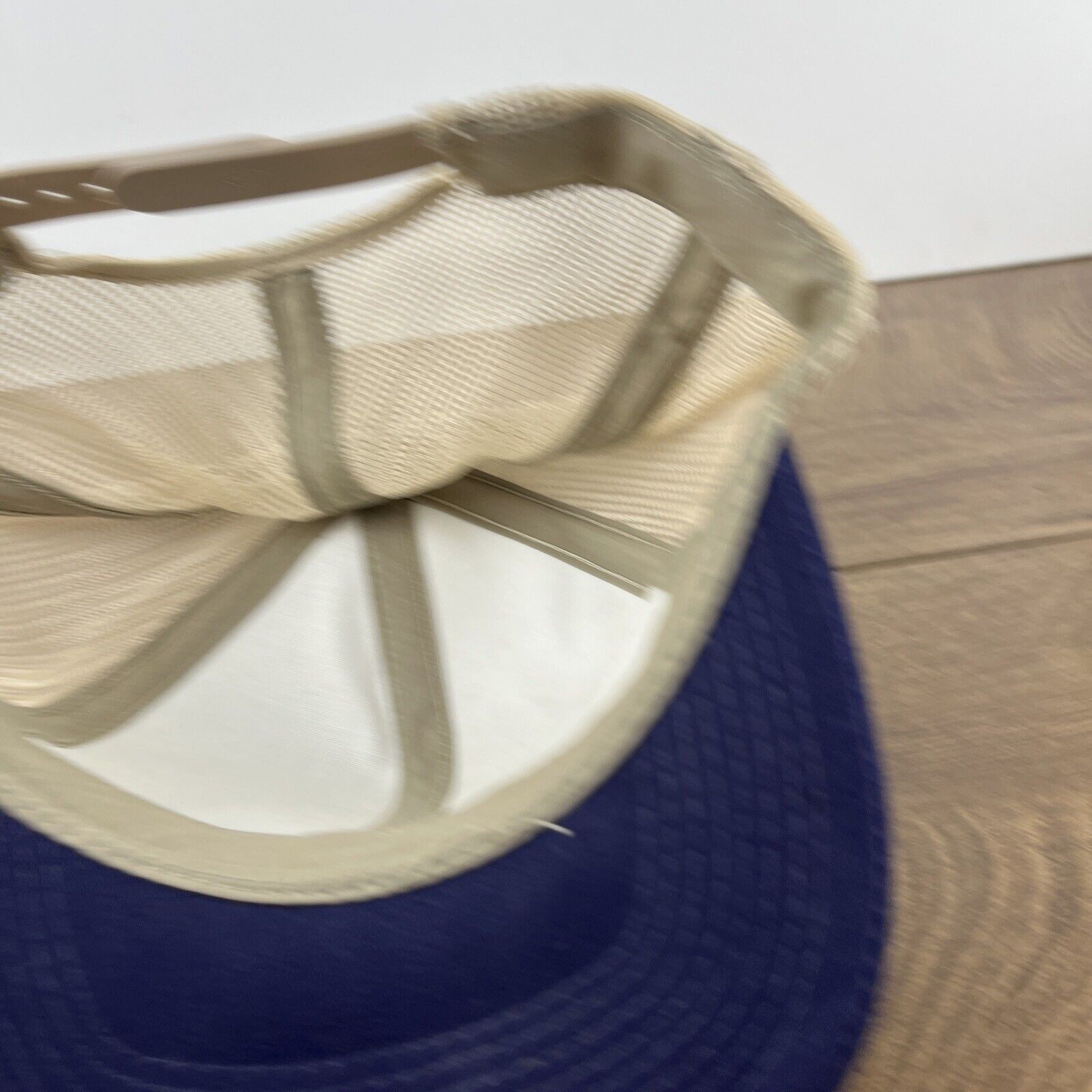 Other Tan Blue Baseball Hat Hat Tan Brown Hat Adjustable Snapback Size ONE SIZE - 15 Thumbnail