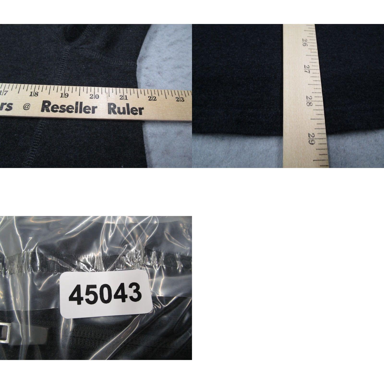 Vintage Free Fly Men's Large Gray 1/4 Zip Pullover Sweater Bamboo Blend Long Sleeve Hiking Workwear Size US L / EU 52-54 / 3 - 8 Thumbnail