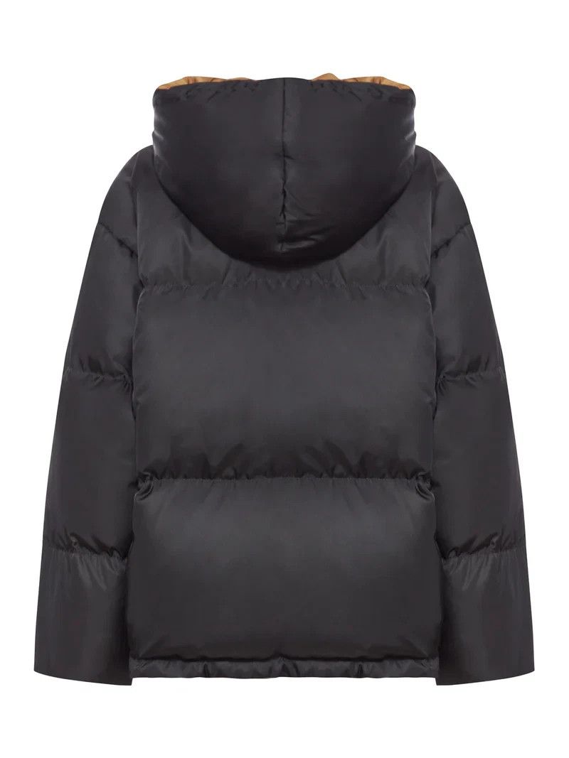 Prada PRADA 3050 Black Re-Nylon Hooded Down Jkt NWT Size ONE SIZE - 2 Thumbnail