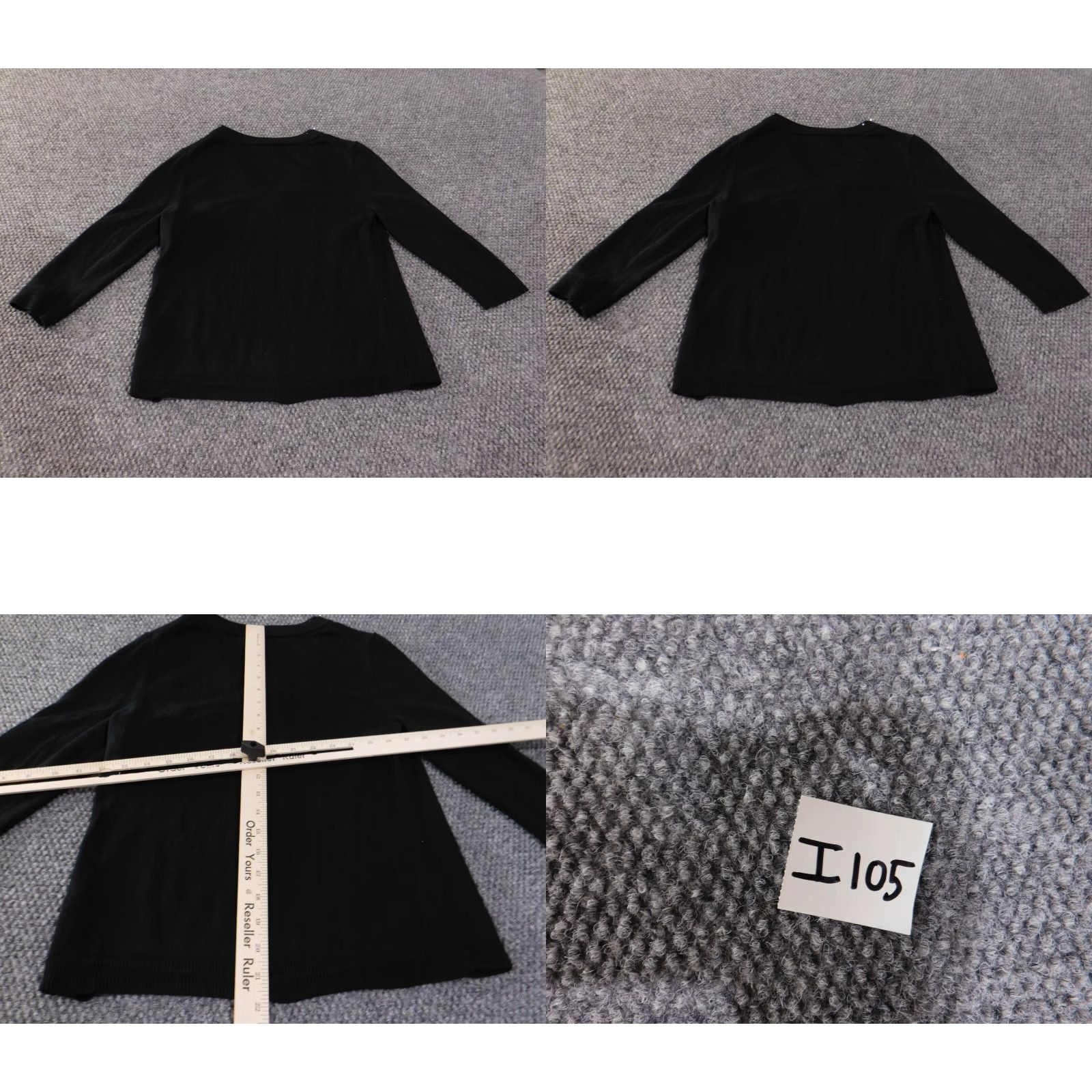 Coldwater Creek Coldwater Creek Sweater XS blue solid Crew Neck Long Sleeve Cotton Viscose Knitted Classic Cardigan Women Pullover All Seasons Size XS / US 0-2 / IT 36-38 - 8 Thumbnail