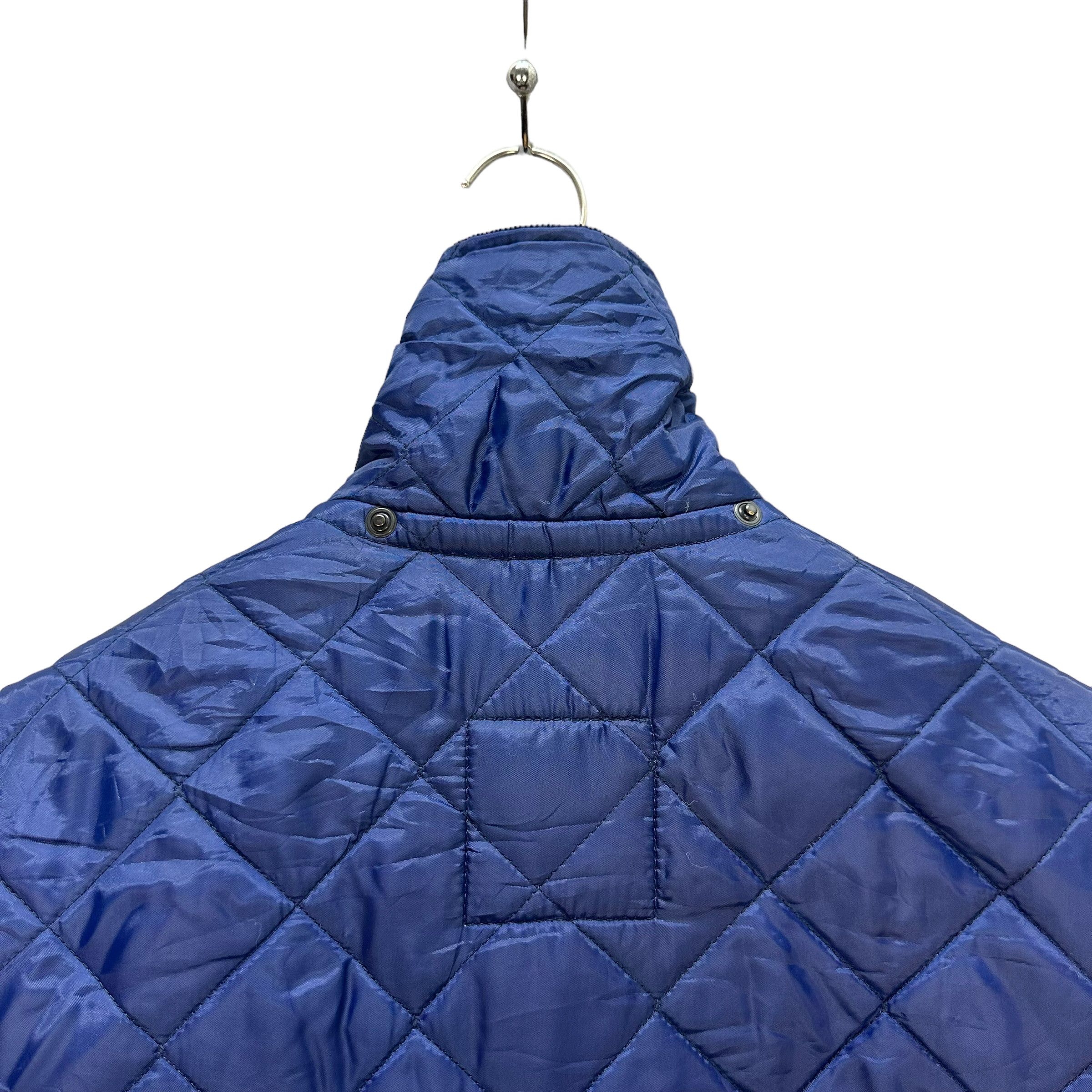 LAVENHAM X PAUL SMITH BLUE QUILTED JACKET #7647-160