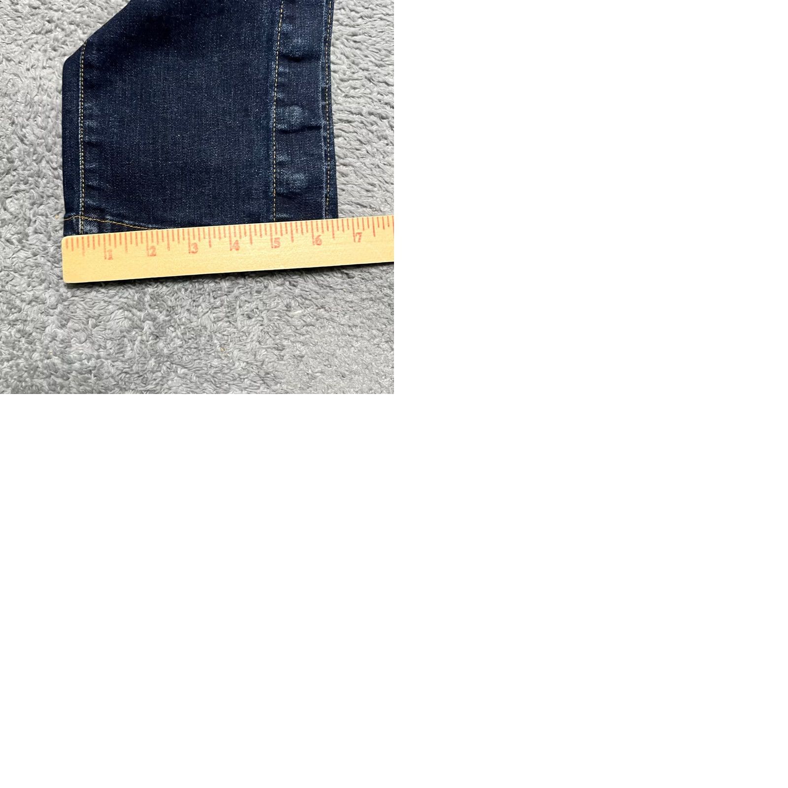 Frame FRAME Jeans Womens Le High Straight Blue Cropped Size 26 Size 26" / US 2 / IT 38 - 9 Thumbnail