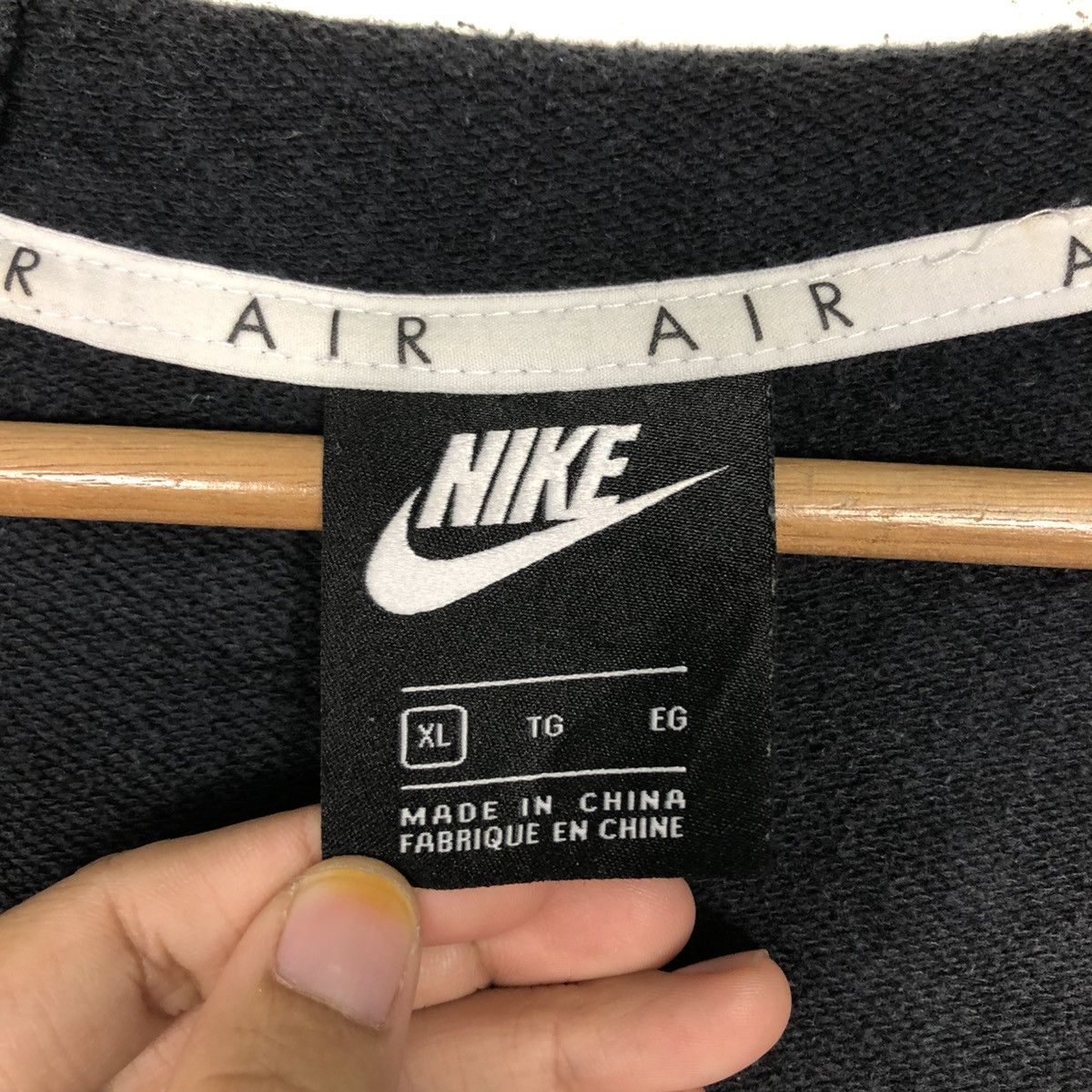 Nike 📌Zipper Jacket Hoodie Nike Big Logo Size US XL / EU 56 / 4 - 22 Thumbnail