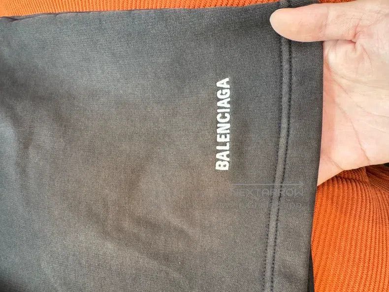 Balenciaga Balenciaga size S Solid Color Letter Logo Printed Elastic Size US 27 - 2 Thumbnail