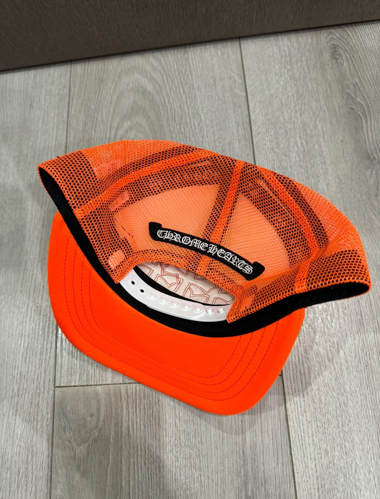 Chrome Hearts CHROME HEARTS CROSS PATCH KING TACO TRUCKER CAP ORANGE Size ONE SIZE - 2 Thumbnail