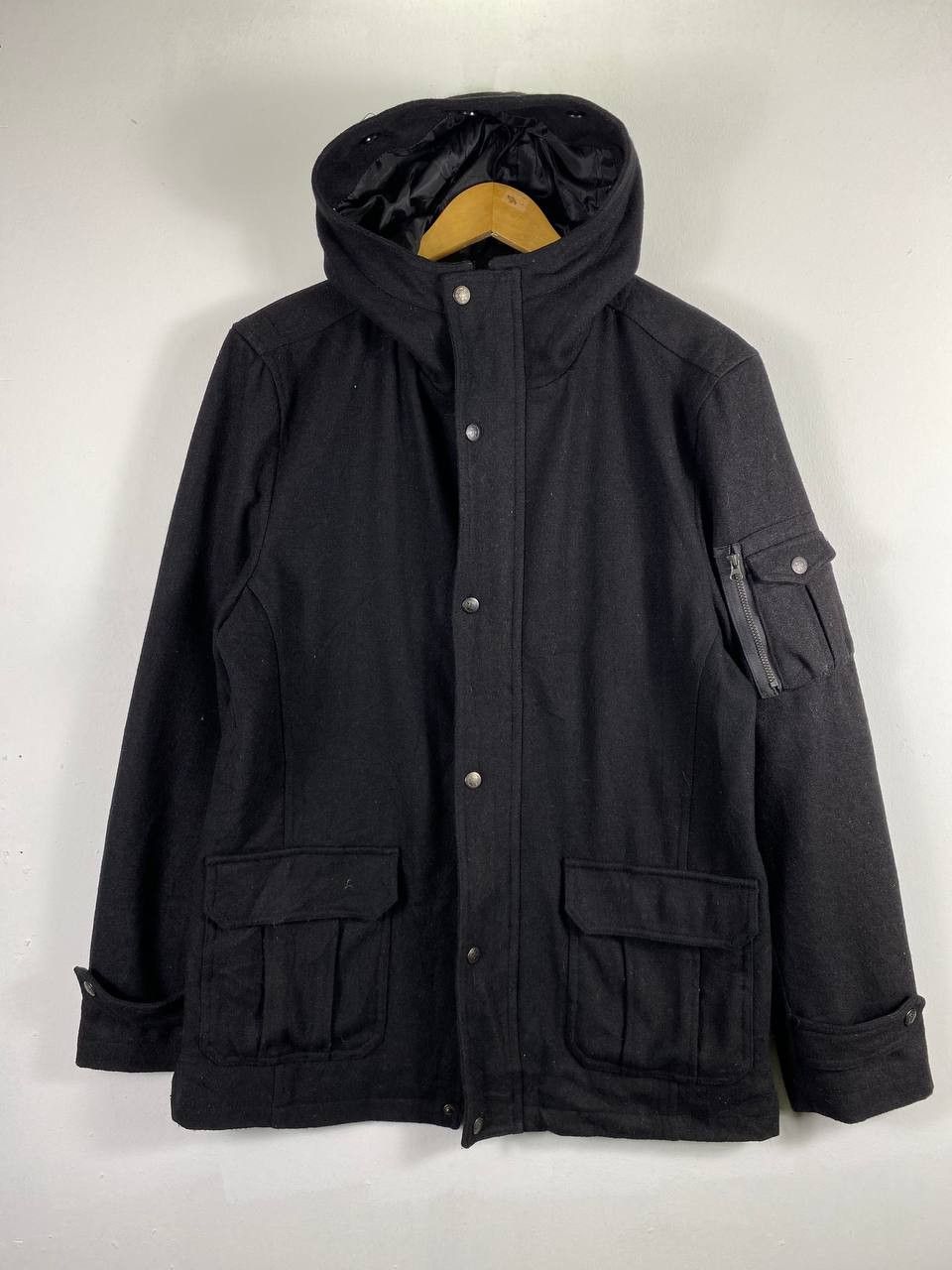 Von Dutch von dutch long wool jacket nice design Size US XL / EU 56 / 4 - 1 Thumbnail