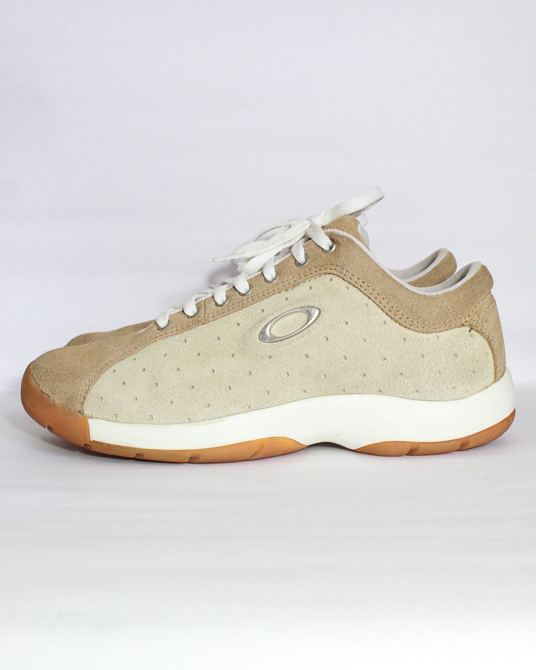 Oakley × Vintage Vintage Oakley Factory Pilot Suede Tan Shoes