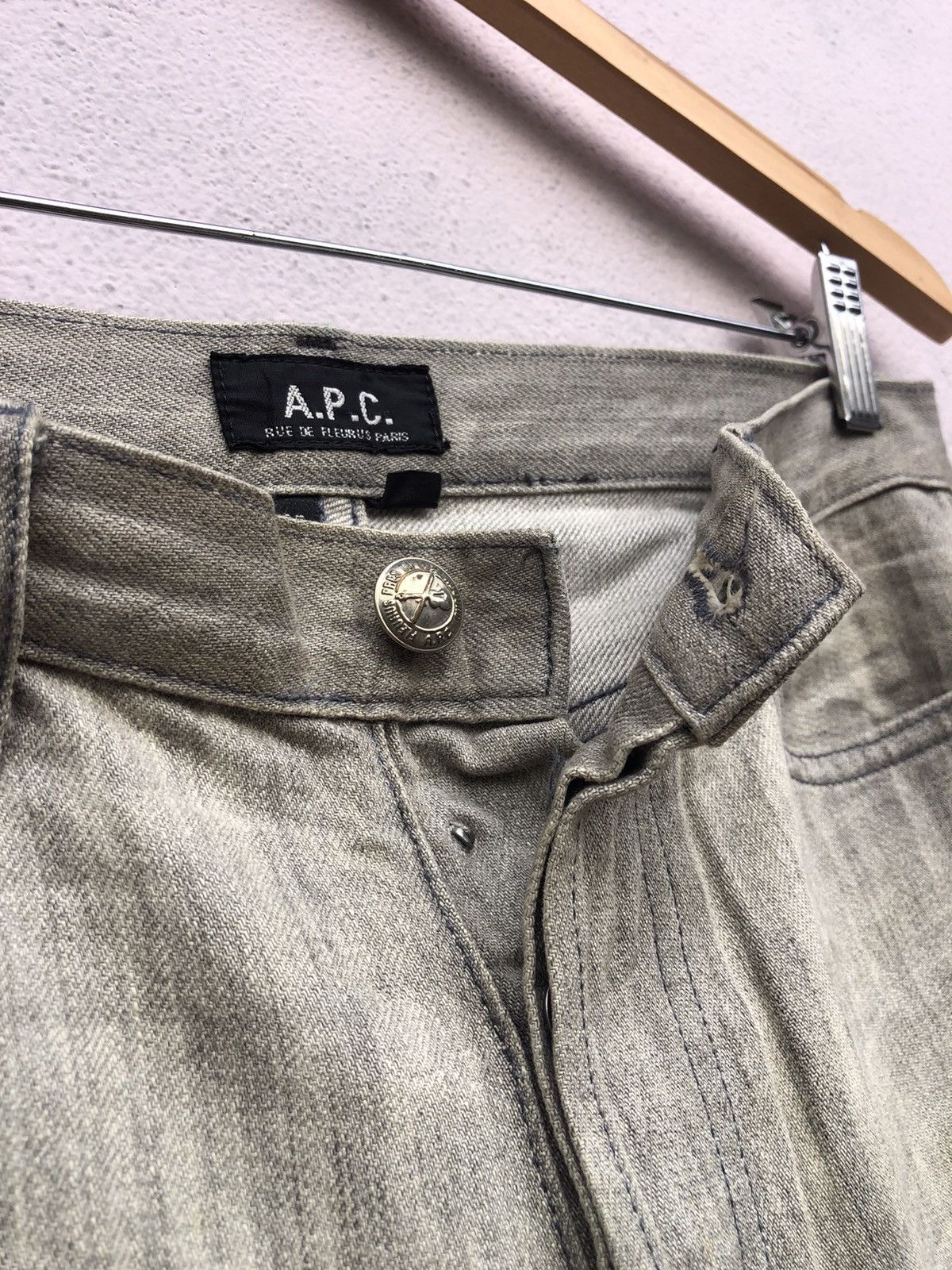 A.P.C. APC Bleach Style Jeans Size US 29 - 10 Thumbnail