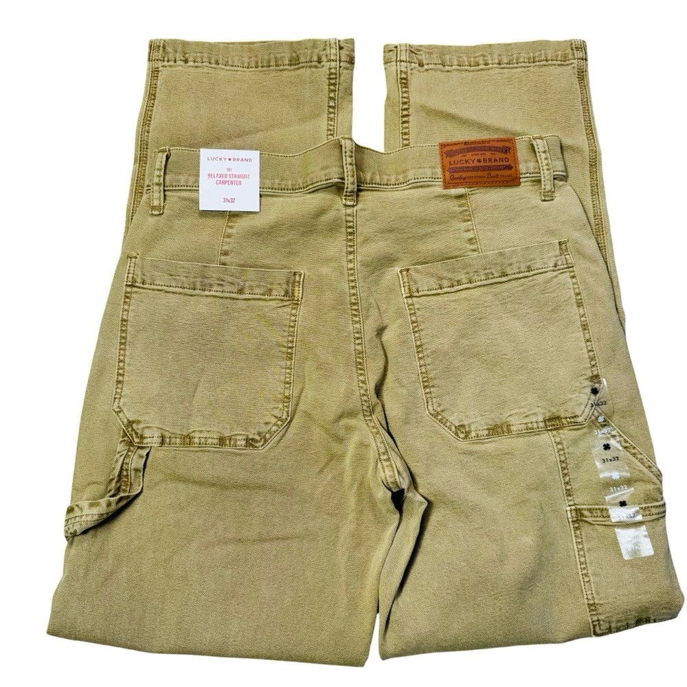 Lucky Brand NWT New $119 Lucky Brand 181 Relaxed Straight Carpenter Jea Size US 31 - 5 Thumbnail