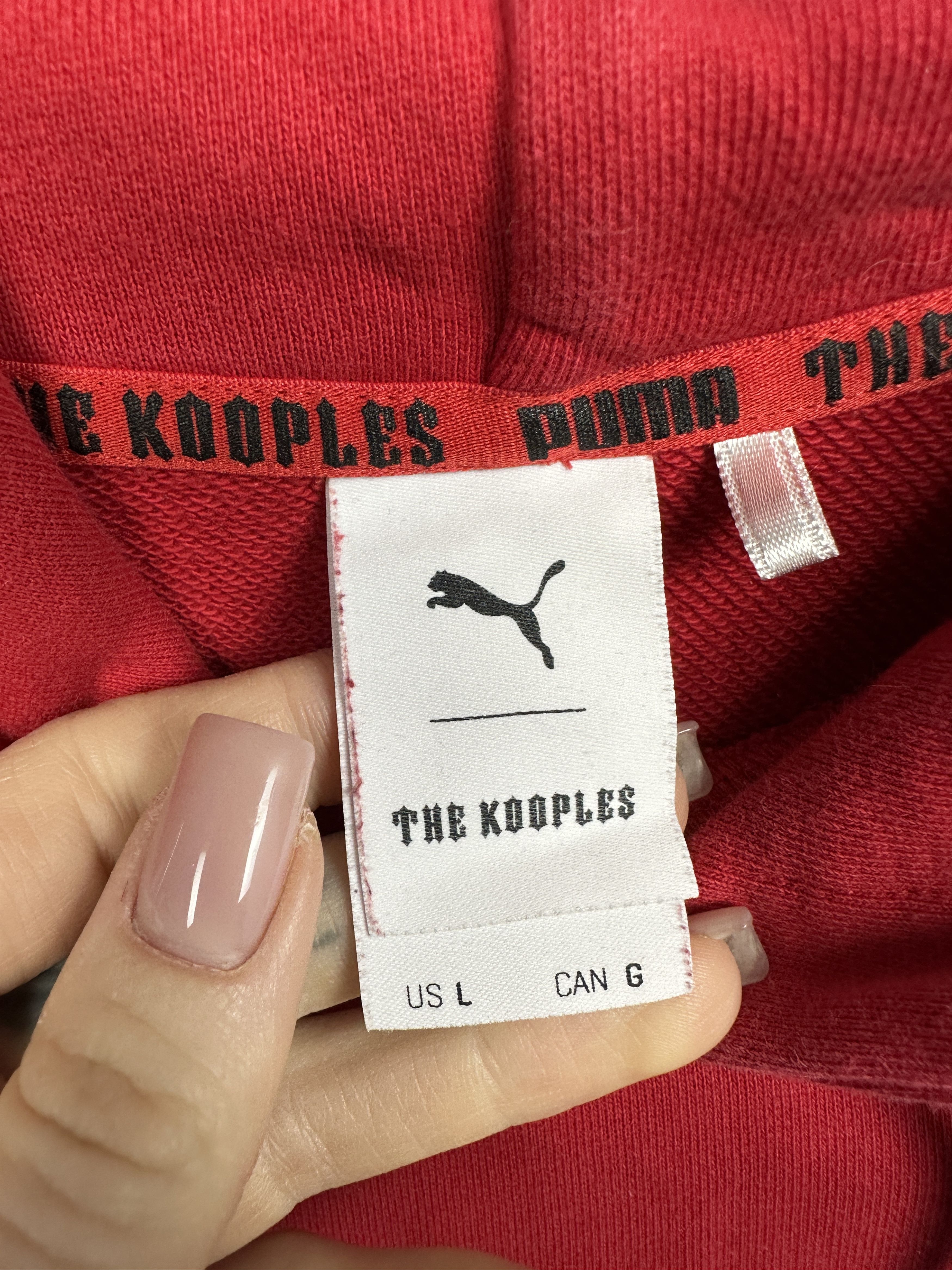 The Kooples Puma The Kooples Mens Hoodie Size US L / EU 52-54 / 3 - 6 Thumbnail