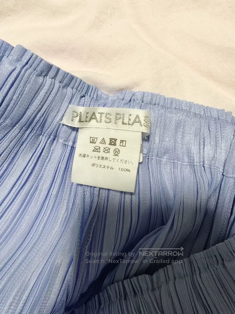 Issey Miyake Issey Miyake size:3 Blue Pants Size 31" - 4 Thumbnail