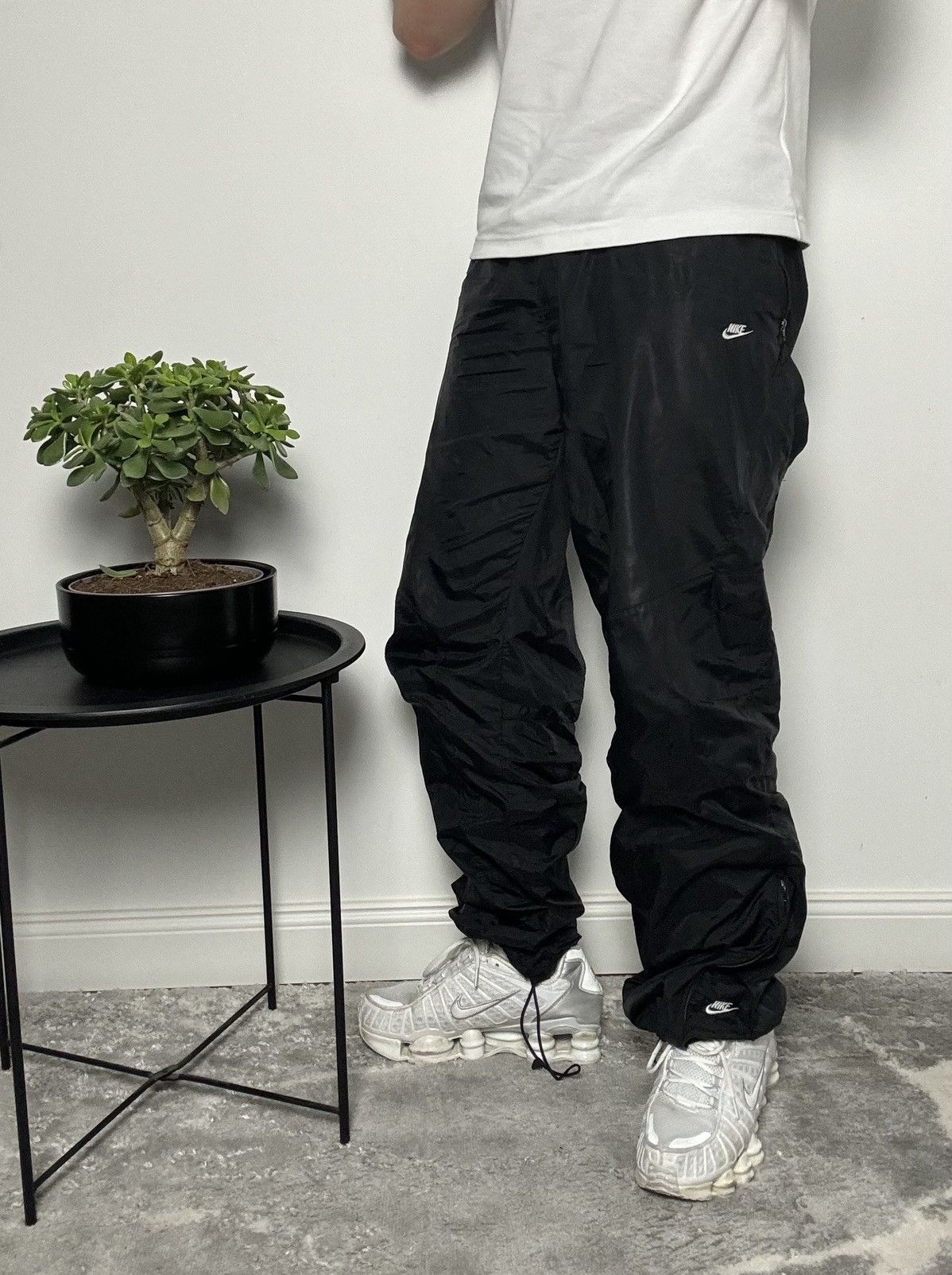 Nylon nike joggers sale