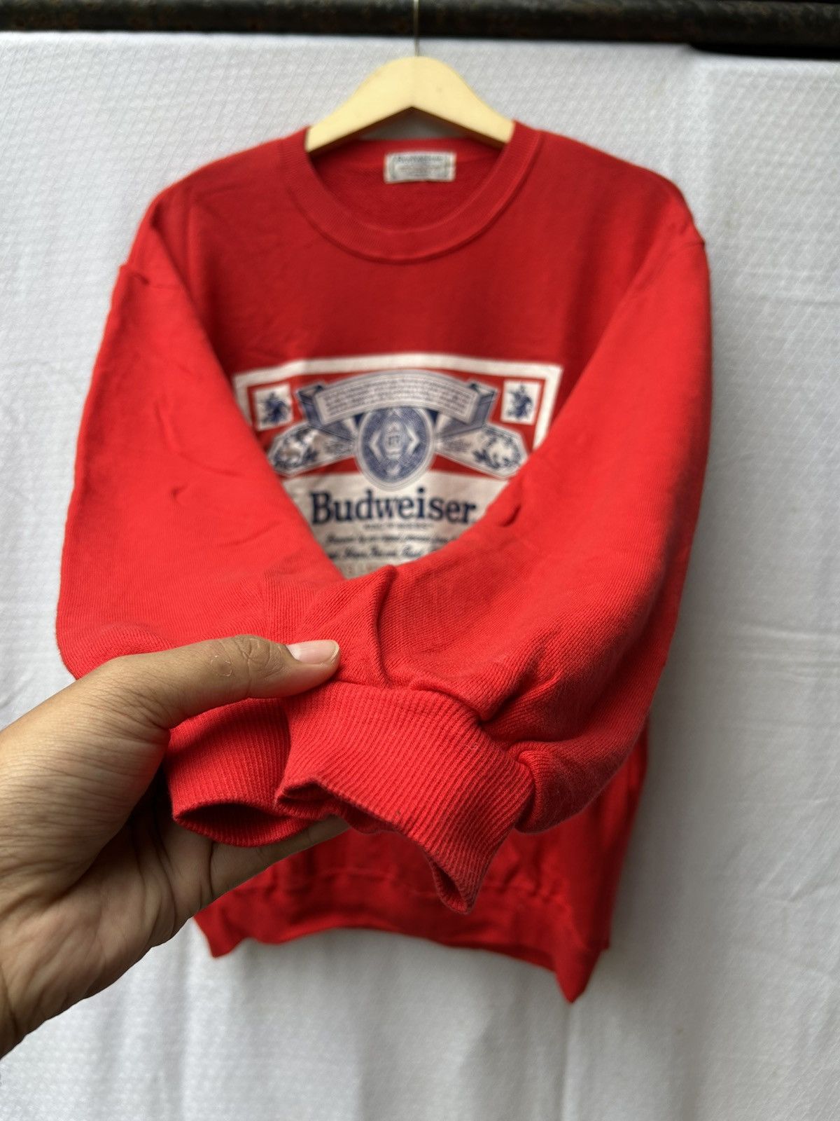 Budweiser × Other × Vintage 2000s Vintage Budweiser King of Beers SweatShirt Size US L / EU 52-54 / 3 - 3 Thumbnail