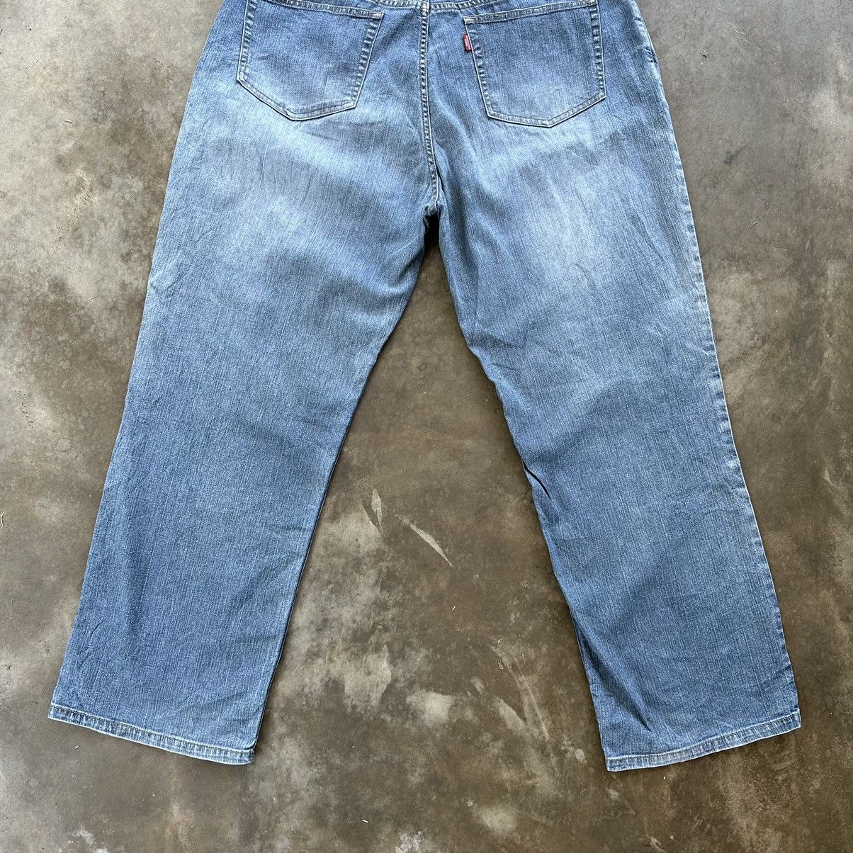 Japanese Brand Vintage Comme Le Vent Homme Faded Distressed Denim Jean Pant Size US 36 / EU 52 - 11 Thumbnail