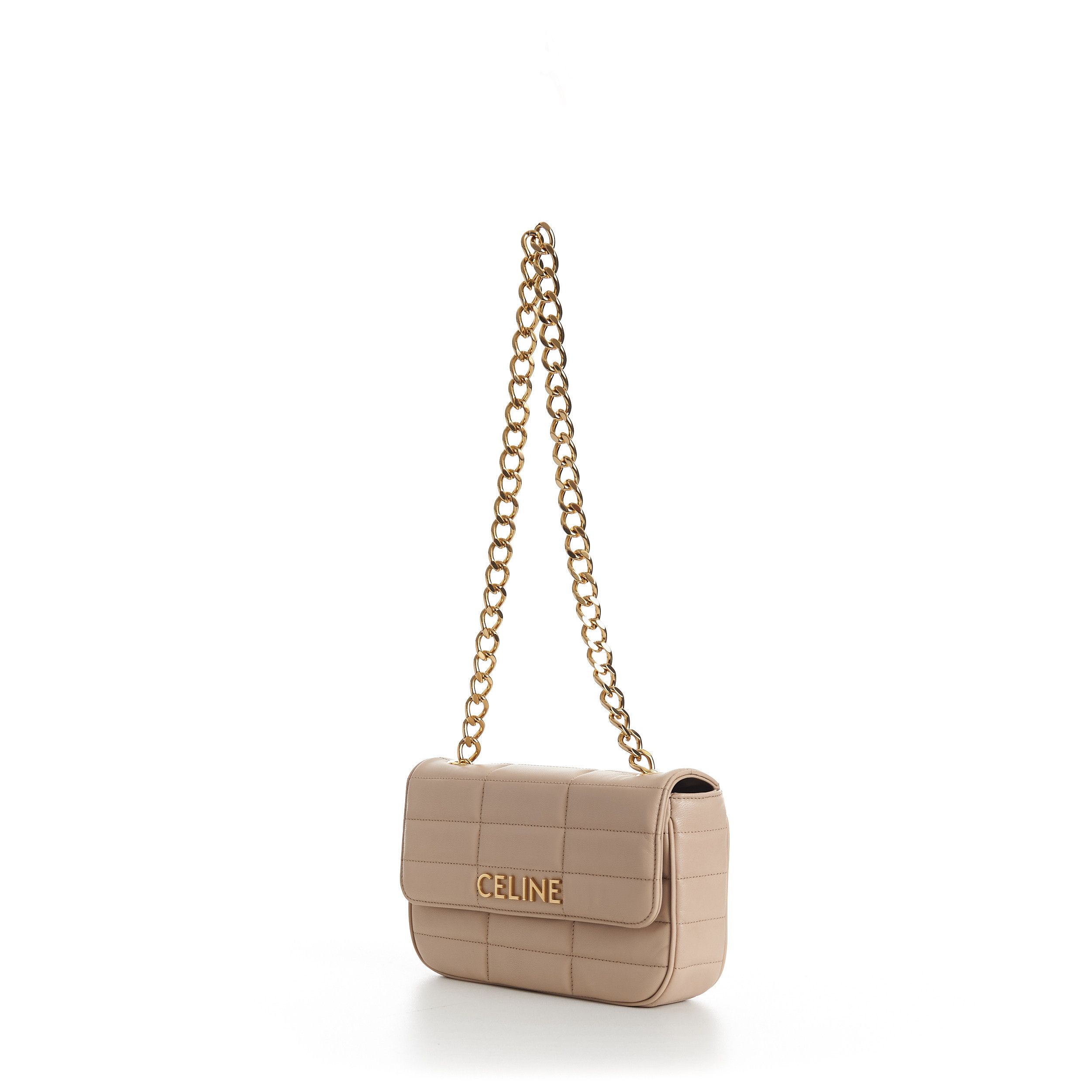 Celine Chain Shoulder Bag Matelasse Monochrome Celine Size ONE SIZE - 11 Thumbnail